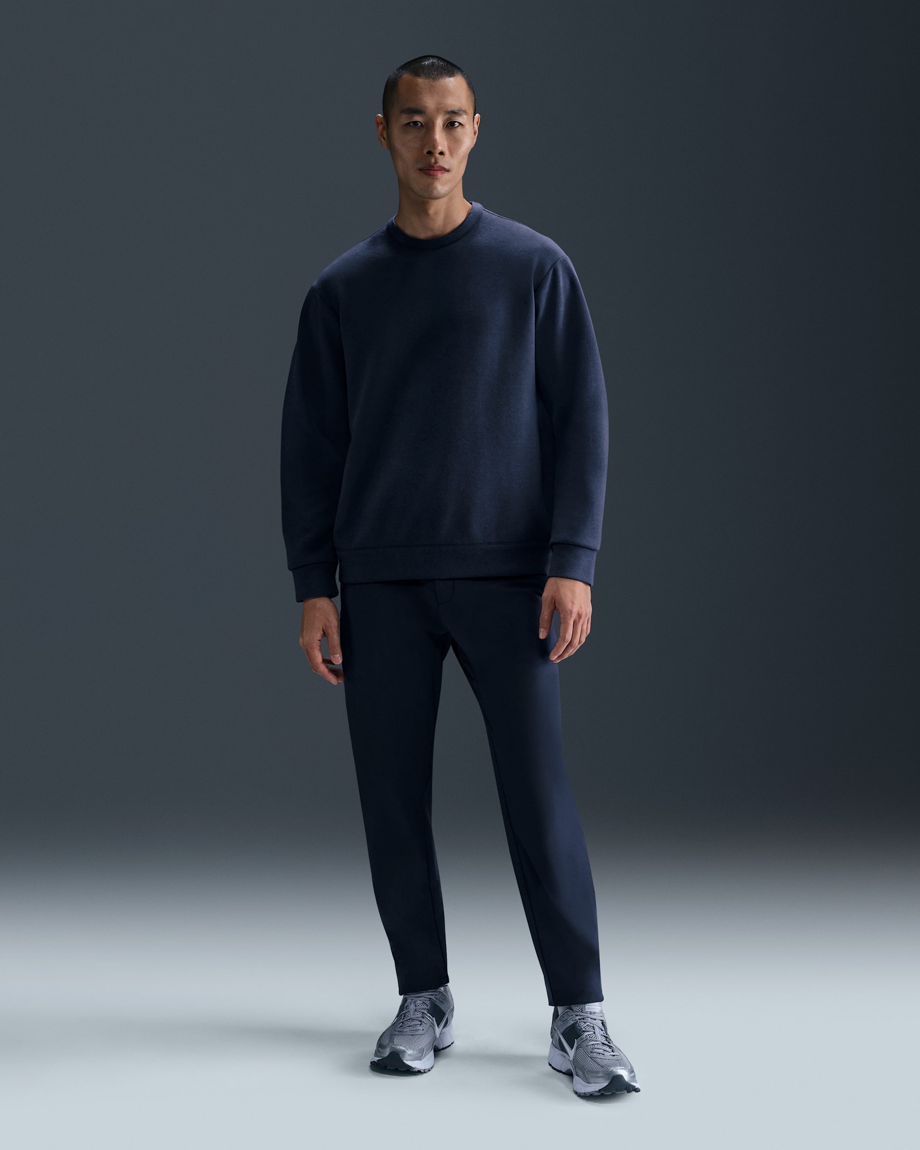 ナイキ 24.7 パーフェクトストレッチ メンズ Dri-FIT 5ポケット スリムフィット パンツ - オブシディアン/ブラック/ダークオブシディアン