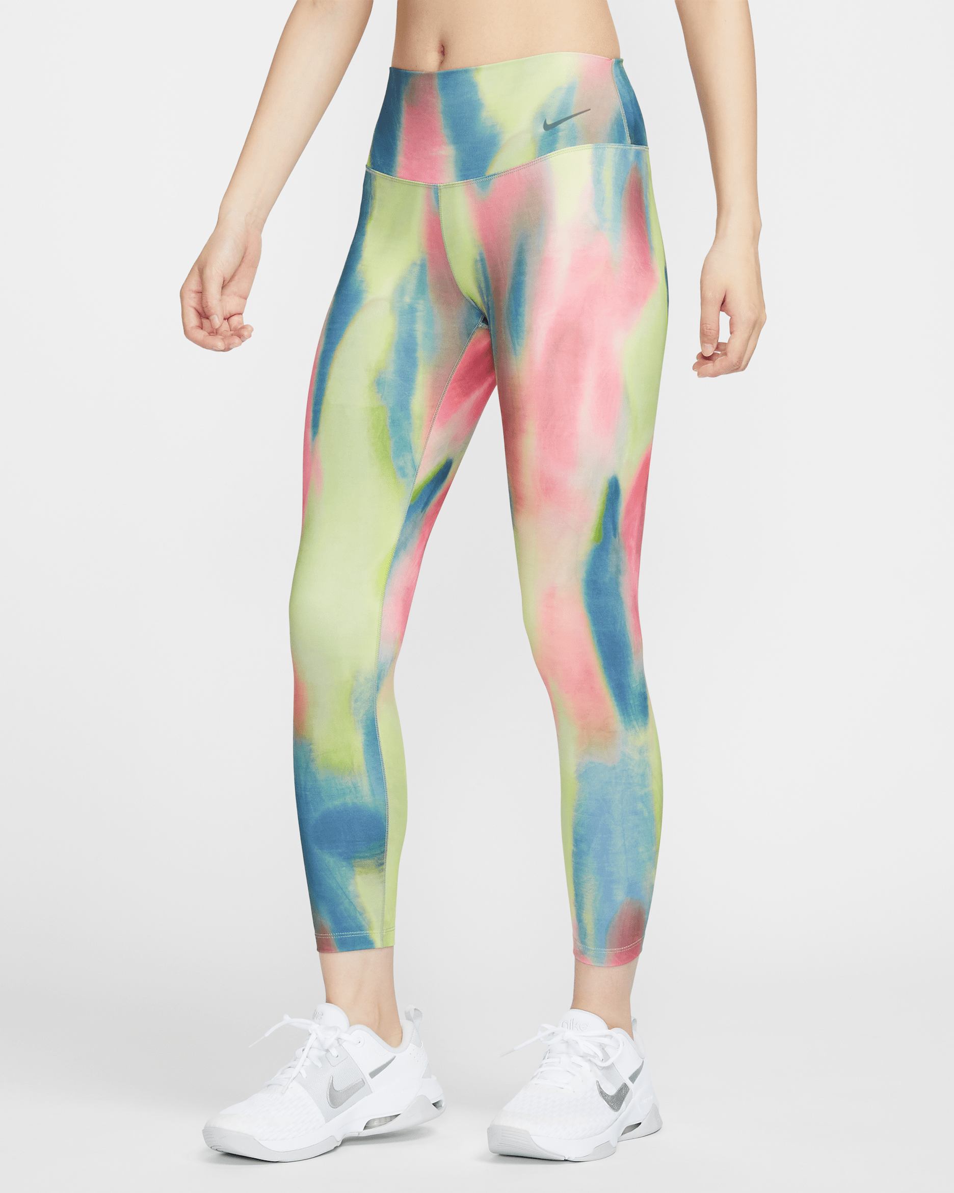 Nike Women's Artist Collection High-Waisted 7/8 Leggings - Aster Pink/Black