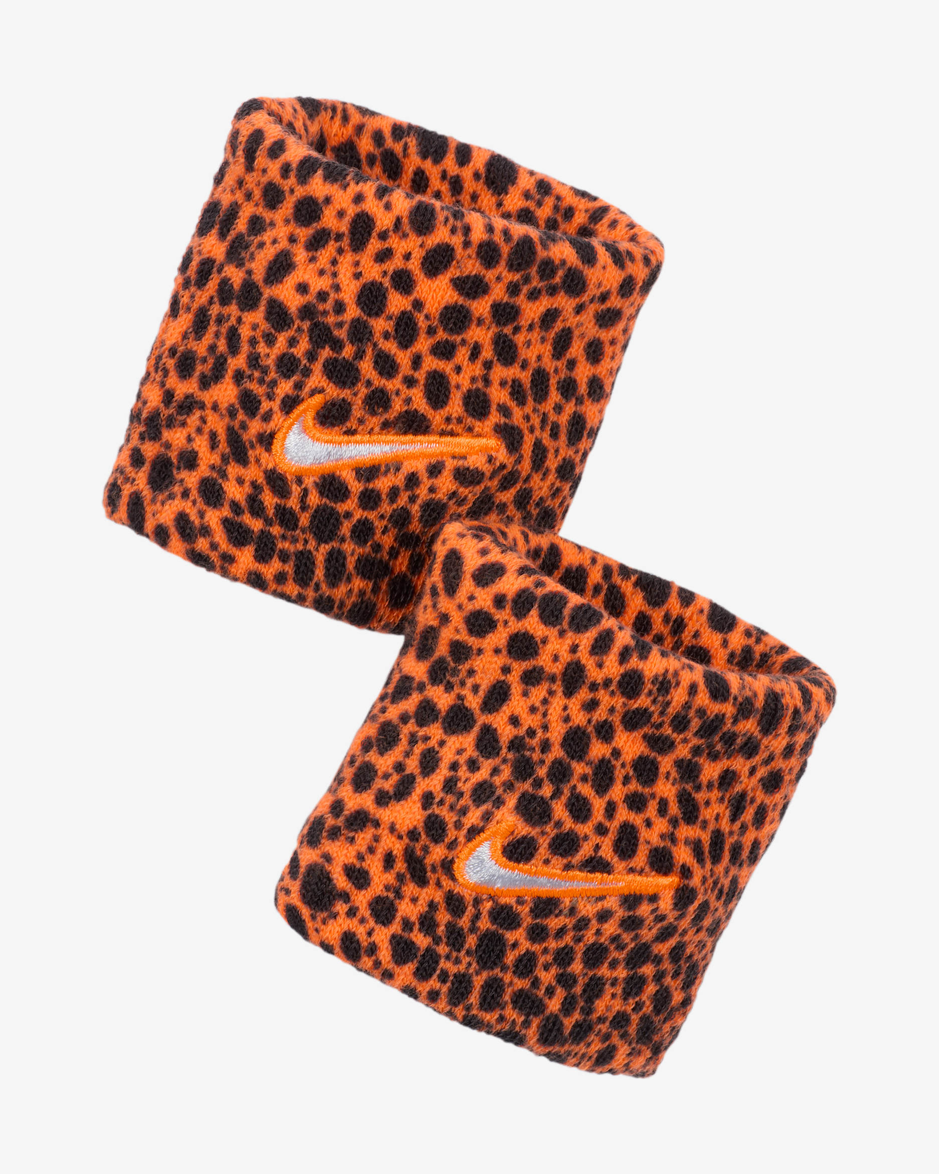 Nike Wristbands (2-Pack) - Total Orange/Dark Obsidian