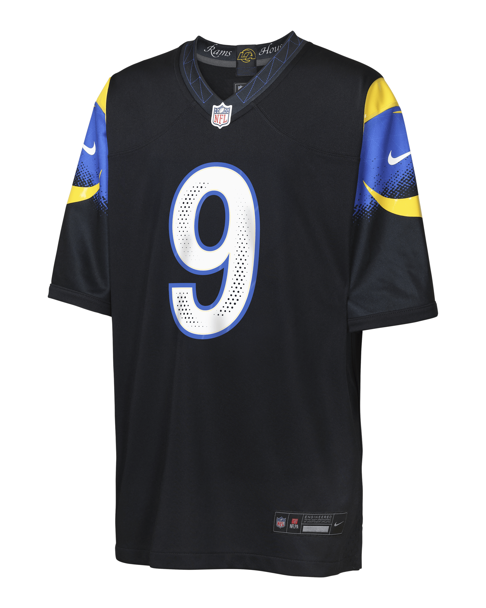 Matthew Stafford Los Angeles Rams Rivalries Collection Big Kids' Nike NFL Game Jersey - Blue