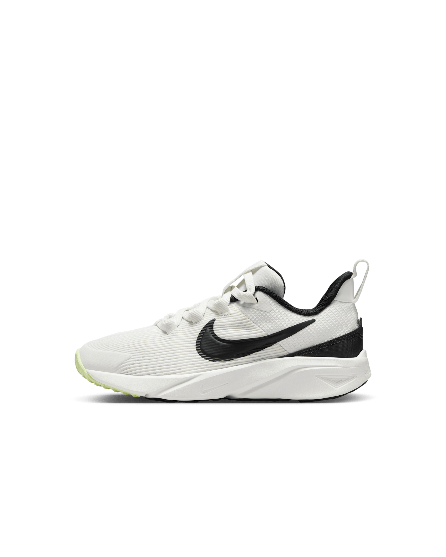 Nike Star Runner 4 Younger Kids' Shoes - Summit White/Barely Volt/White/Black