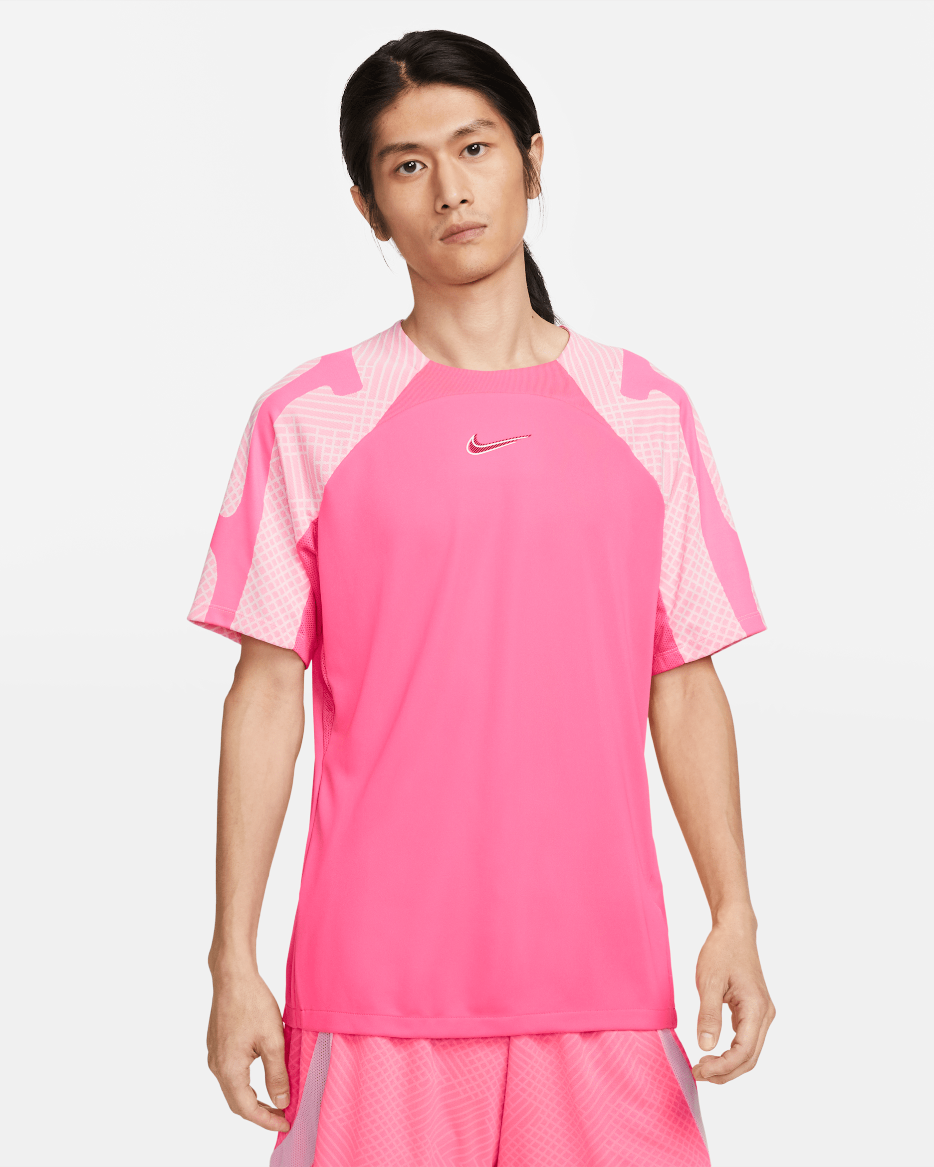 Nike Dri-FIT Strike Men's Football Top - Hyper Pink/Hyper Pink/White