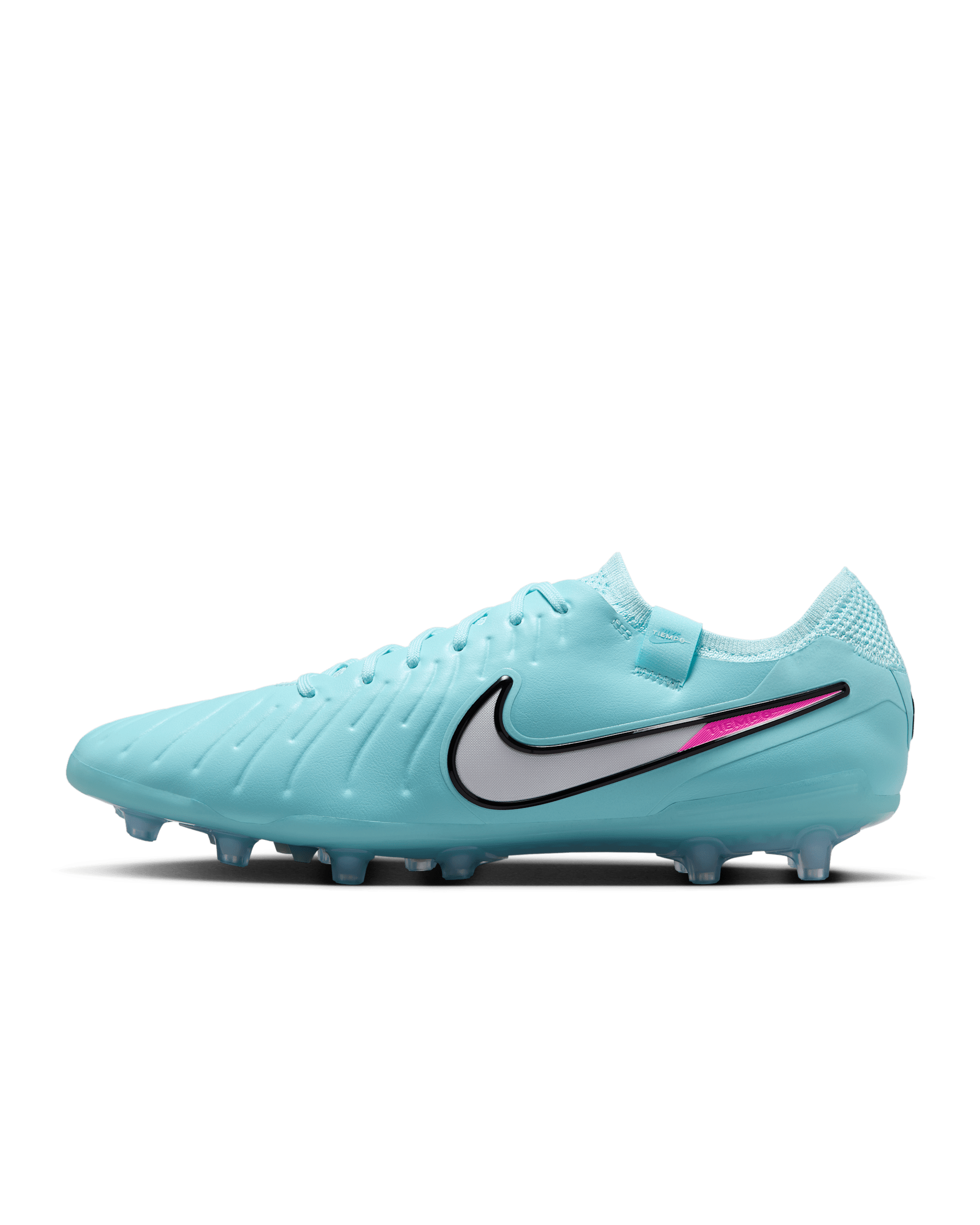 Nike Tiempo Legend 10 Elite Artificial-Grass Low-Top Soccer Cleats - Copa/White