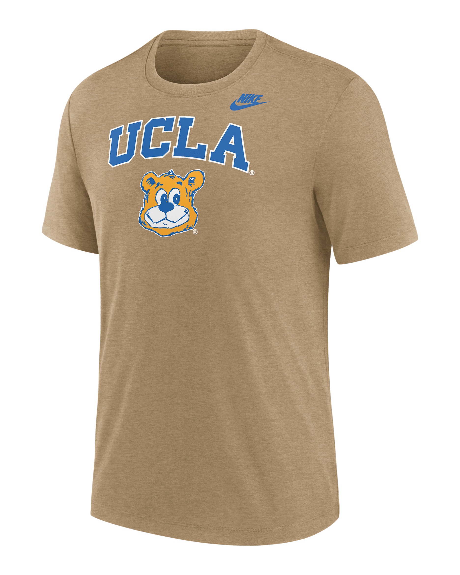 UCLA Legacy Arch Men's Nike College T-Shirt - Legend Light Brown