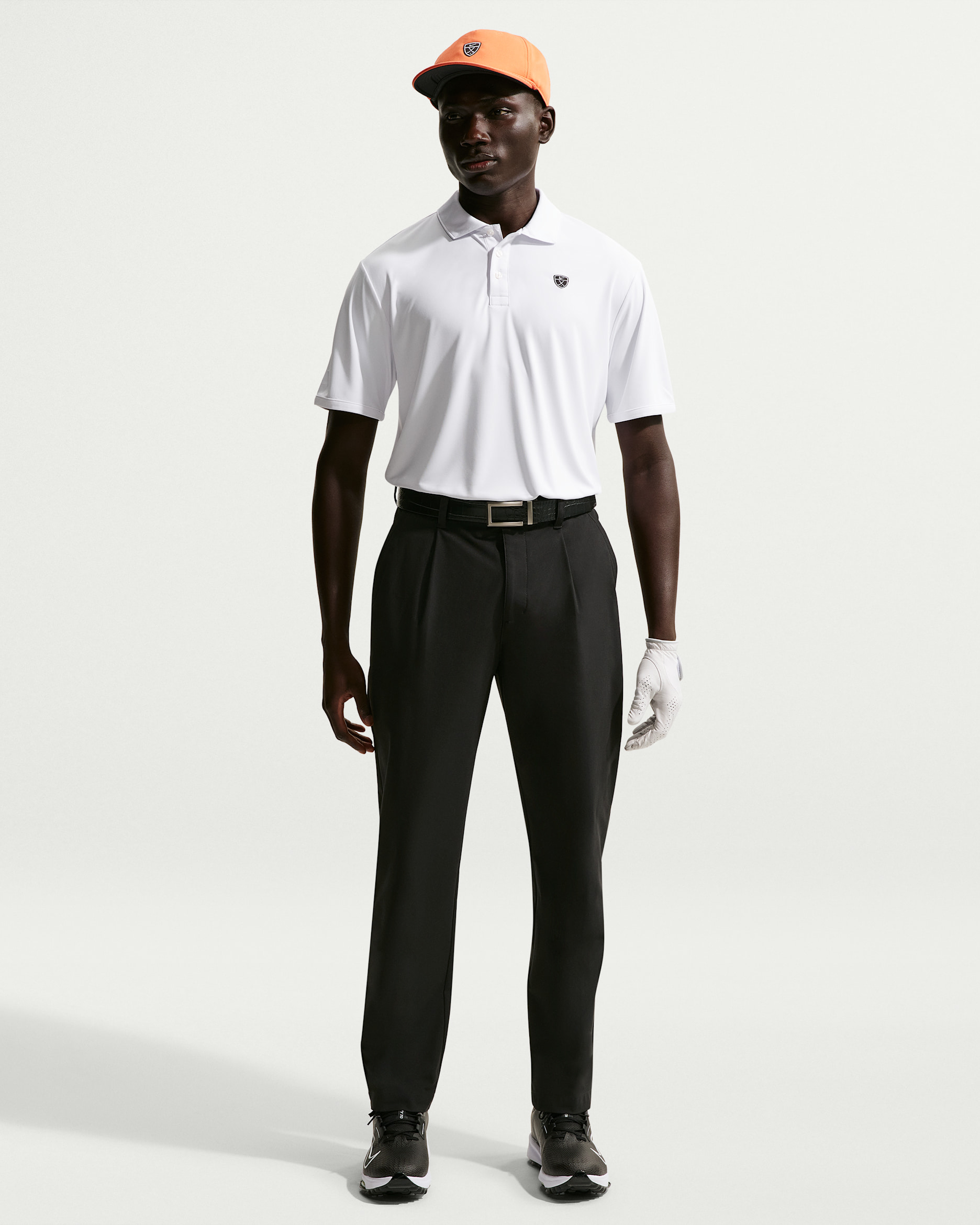 Pánské golfové kalhoty Nike Par Dri-FIT v zeštíhleném střihu - Černá/Černá/Černá