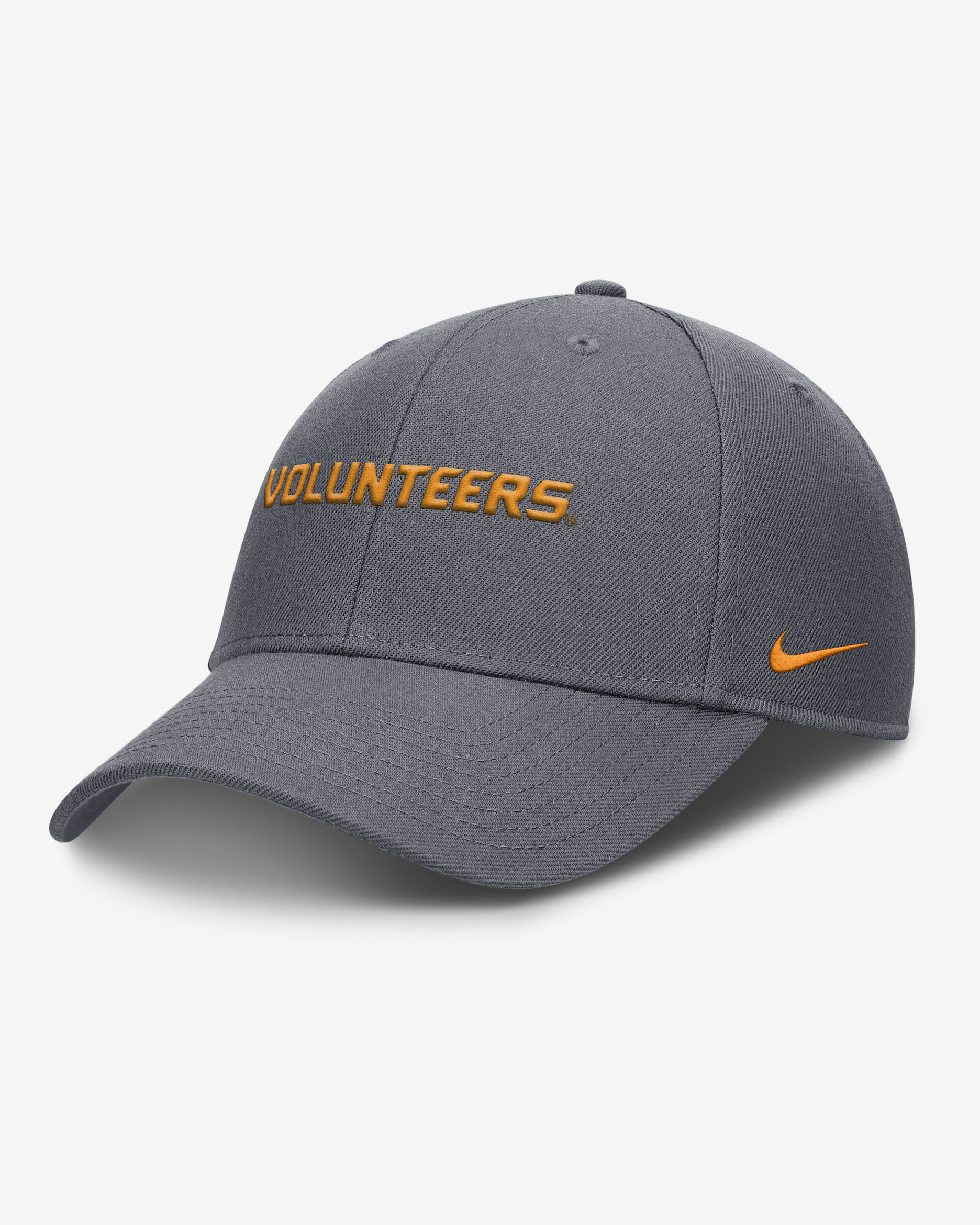 Tennessee On-Field Rise Gameday Men's Nike Dri-FIT College Trucker Adjustable Hat - Grey