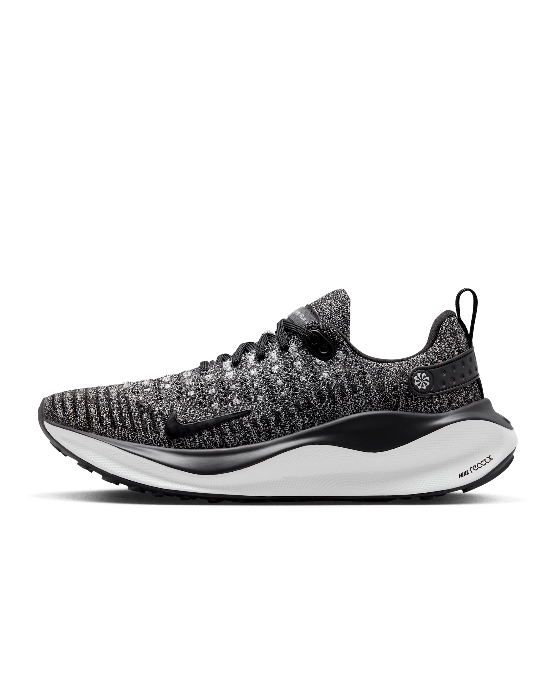 Nike InfinityRN 4 Women's Road Running Shoes - Black/White/Black