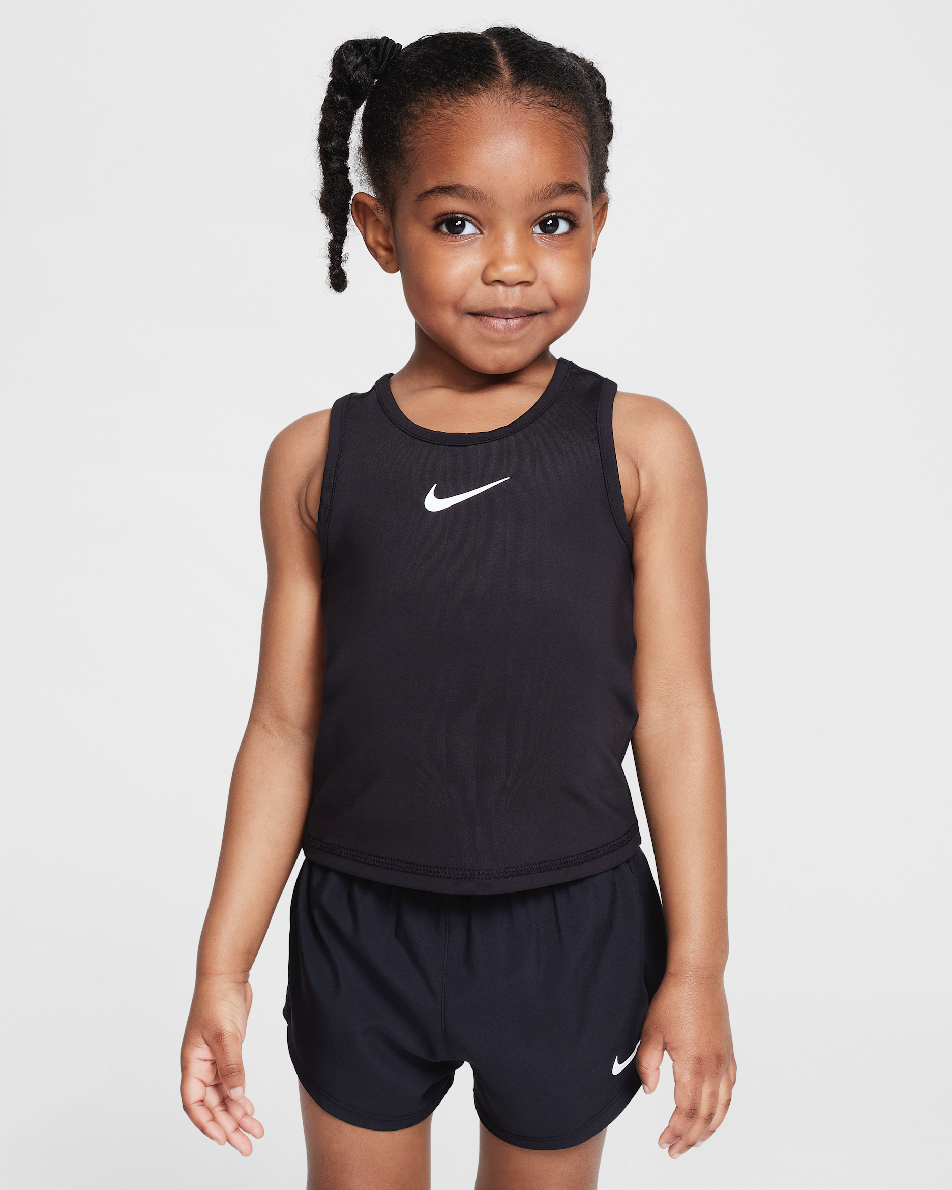 Nike Dri-FIT Pro Toddler Tank Top - Black