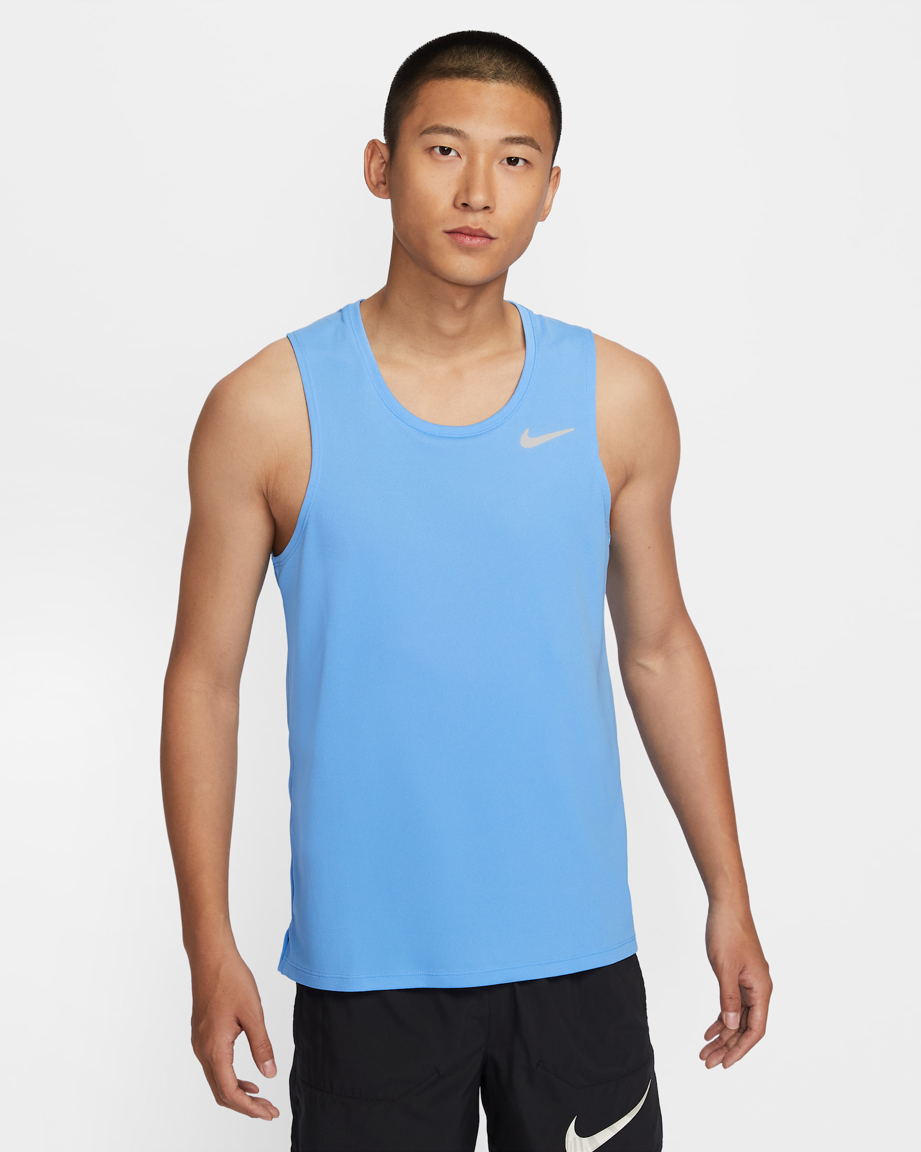 Nike Dri-FIT Miler Men's Running Tank - University Blue