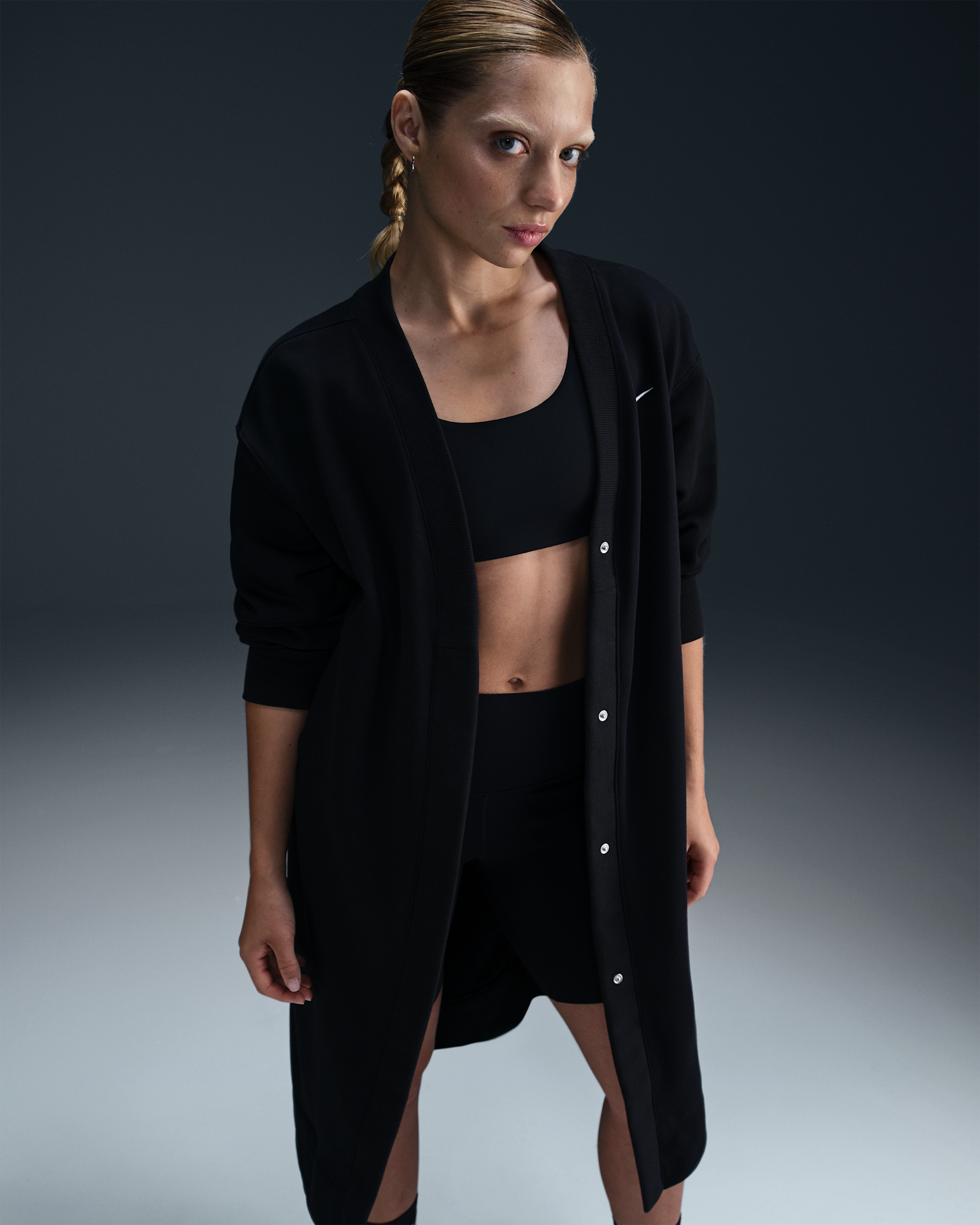 Nike Sportswear Phoenix Fleece Women's Oversized Long Cardigan