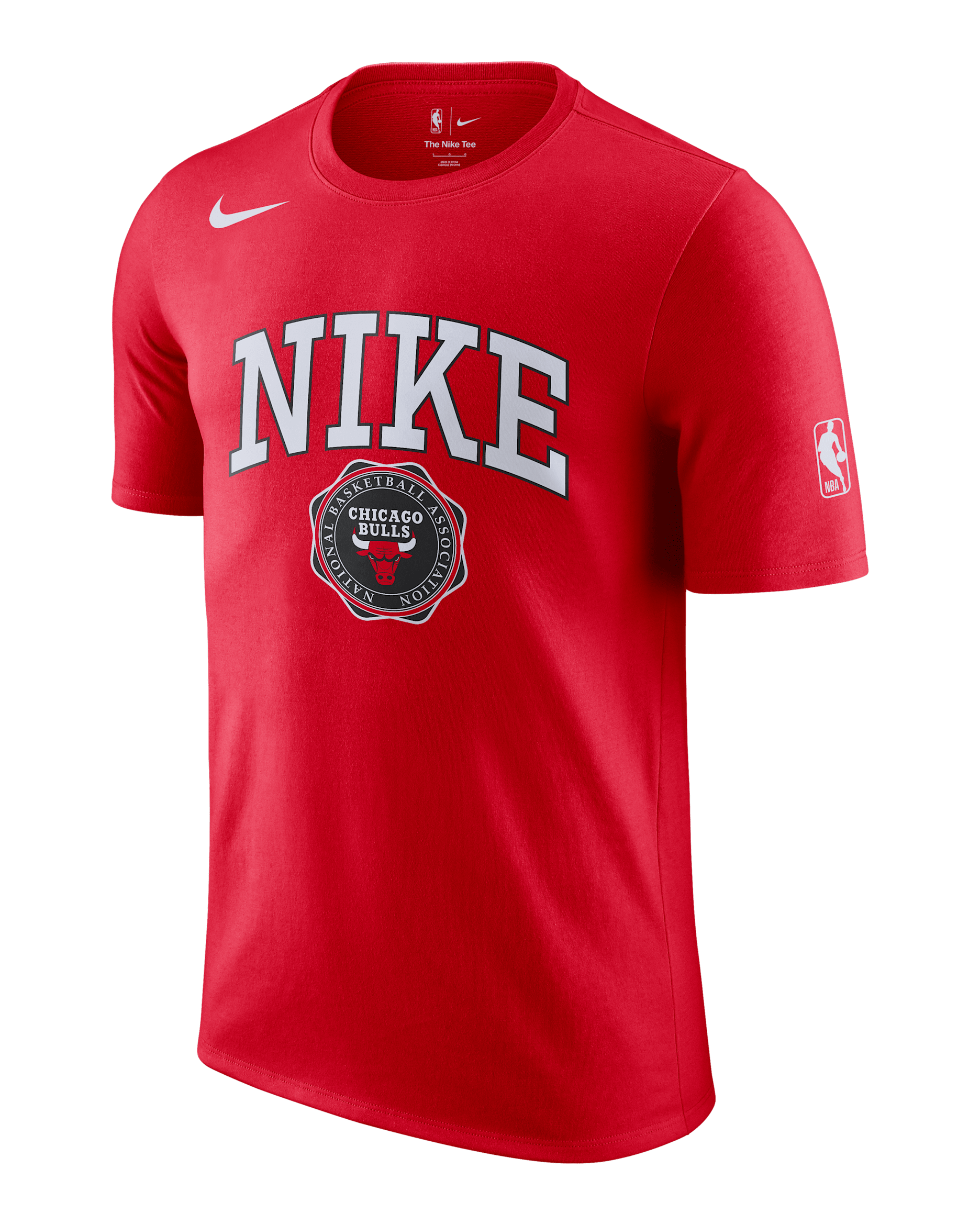 Chicago Bulls Essential Men's Nike NBA T-Shirt - University Red