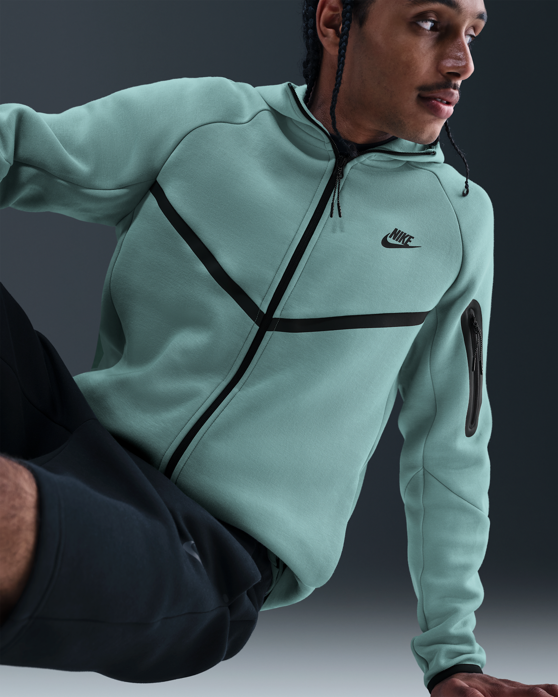 Nike Tech Men's Fleece Windrunner Full-Zip Jacket