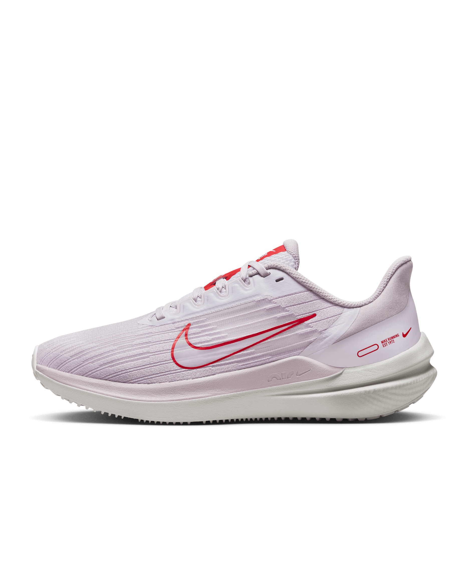Nike Winflo 9 Women's Road Running Shoes - Barely Grape/Doll/Summit White/Light Crimson