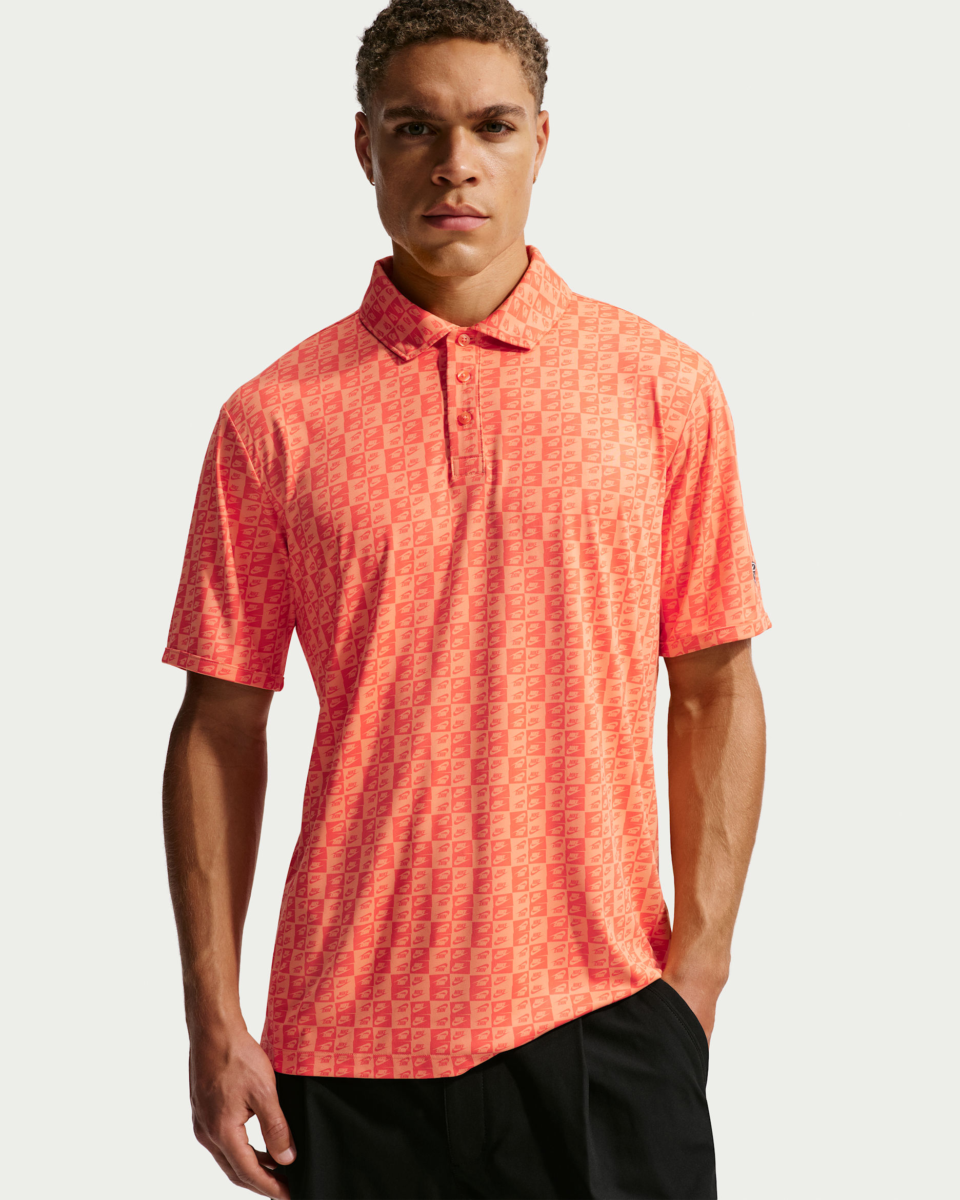 Nike Par Men's Dri-FIT Golf Polo - Orange Frost
