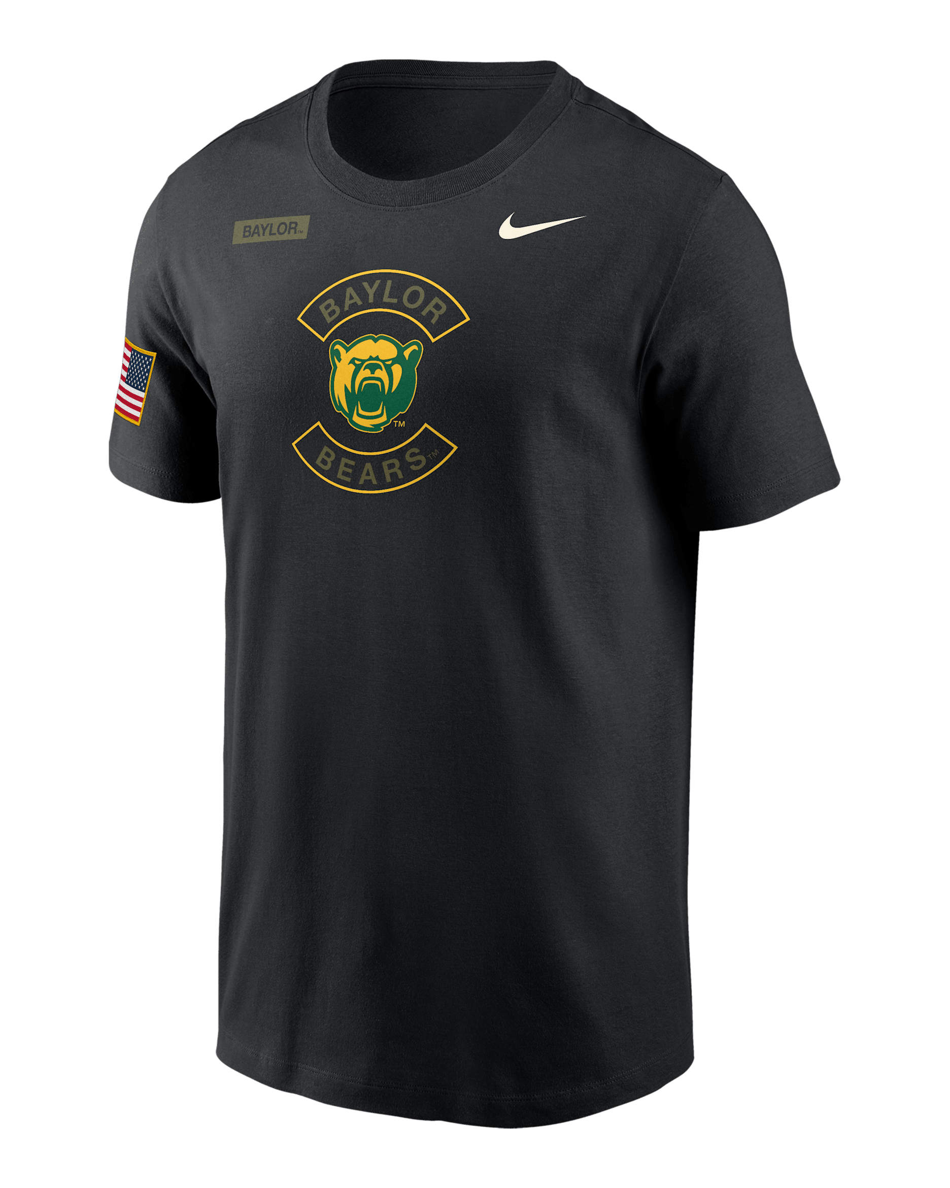 Playera Nike Dri-FIT para hombre Baylor Bears Team Issue - Negro