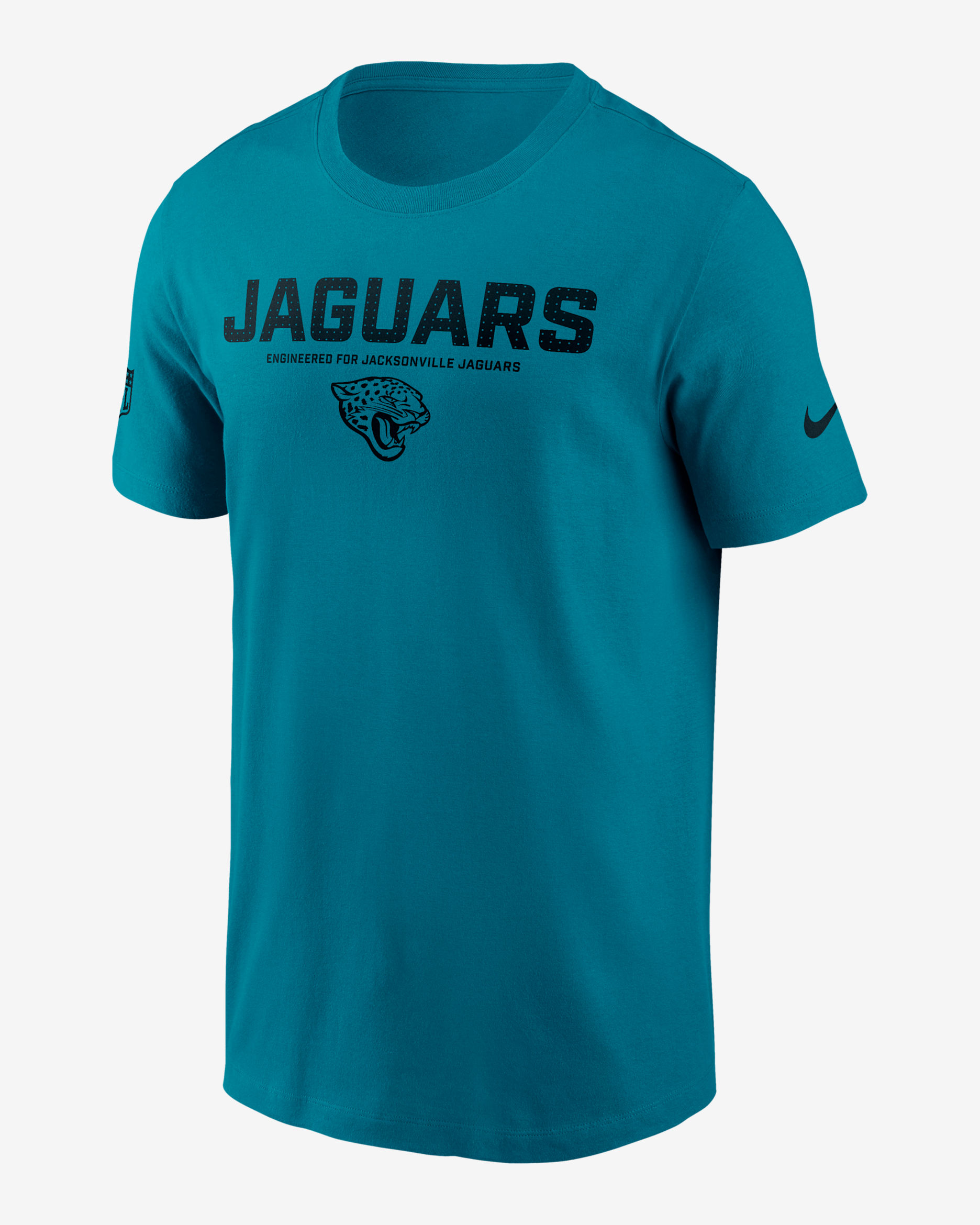 Jacksonville Jaguars Sideline Team Issue Men's Nike Dri-FIT NFL T-Shirt - Teal