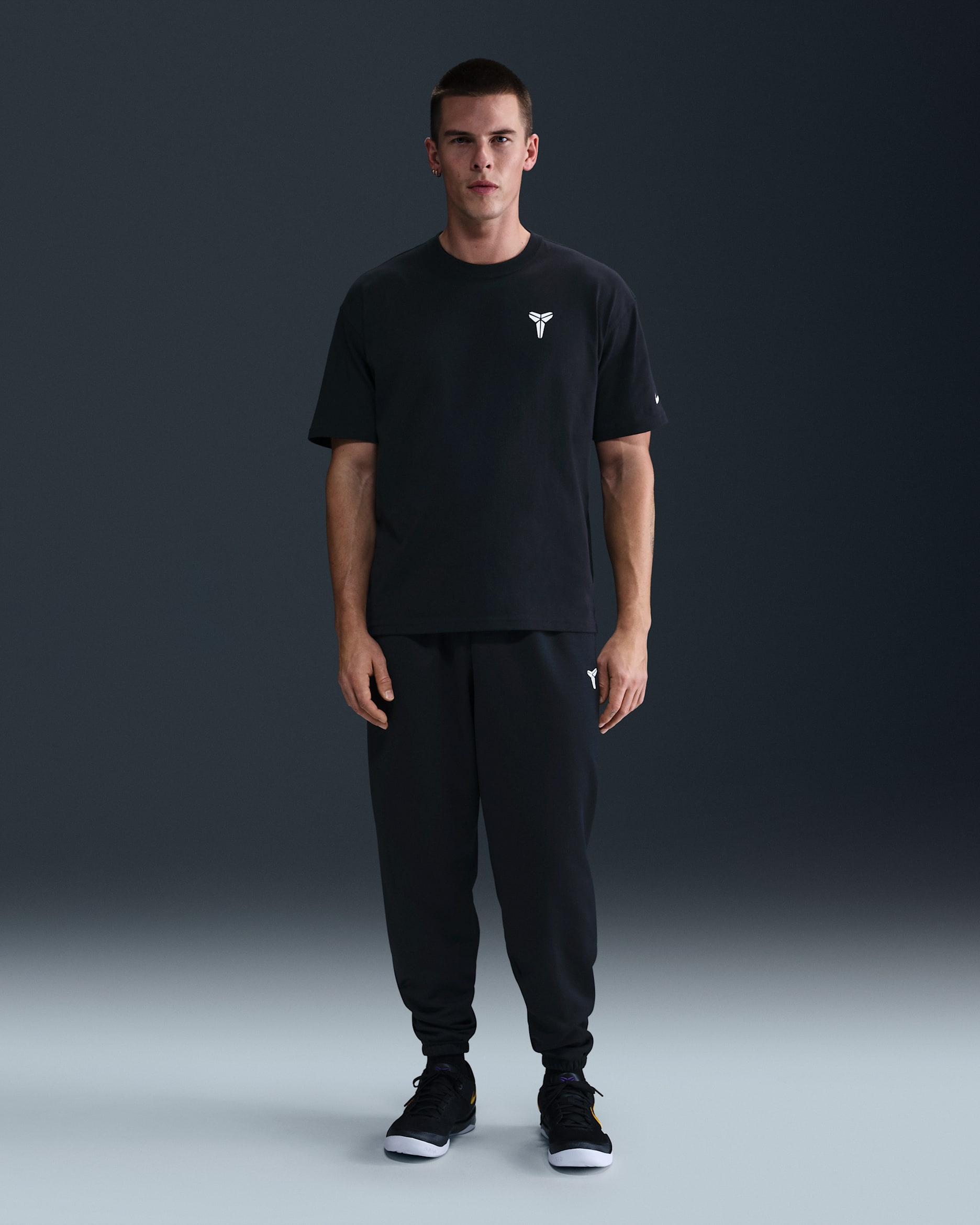 Kobe Therma-FIT Basketball Trousers - Black/Black/White