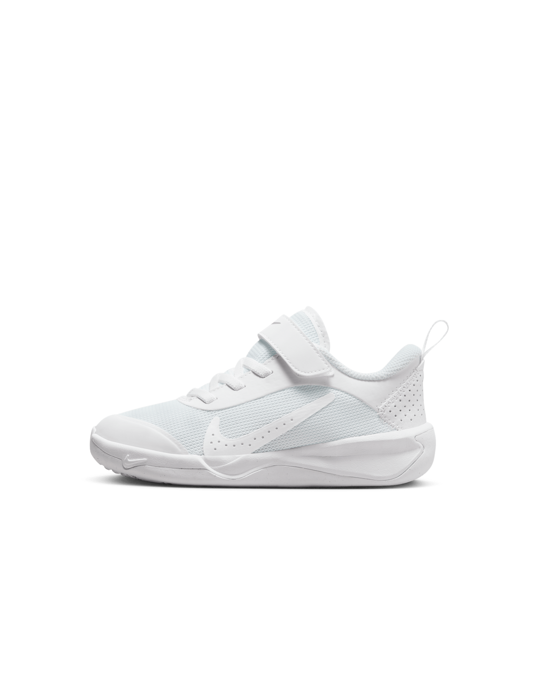 Nike Omni Multi-Court Little Kids' Shoes - White/Pure Platinum/White