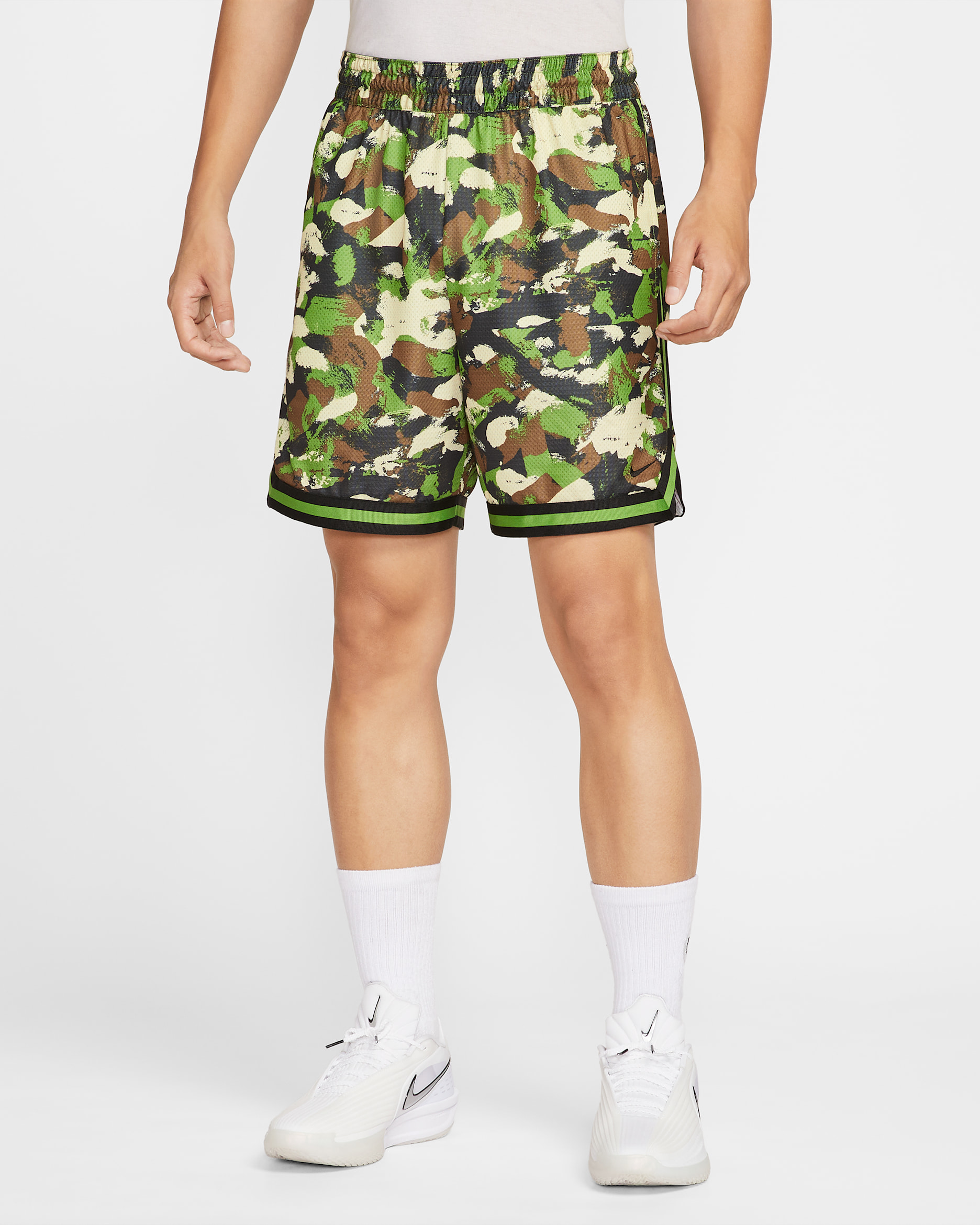 나이키 DNA 남성 드라이 핏 농구 쇼츠 - 클로로필/블랙