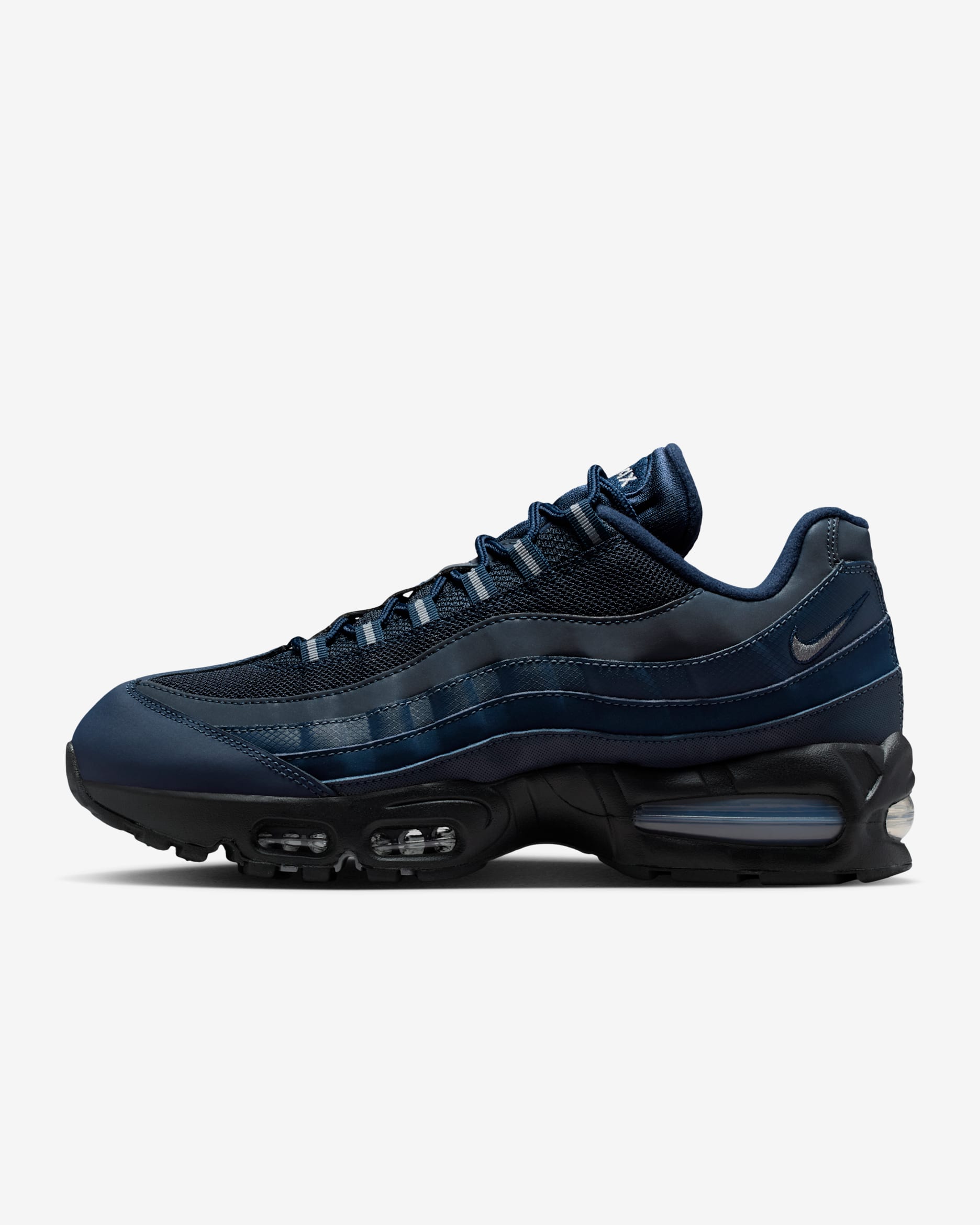 Nike Air Max 95 Big Bubble Men's Shoes - Obsidian/Obsidian/Thunder Blue/Cool Grey