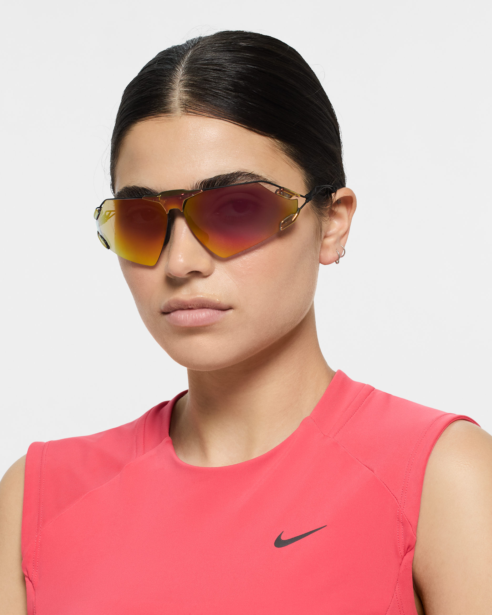 Nike Zeus Edge Road Tint Sunglasses - Total Orange