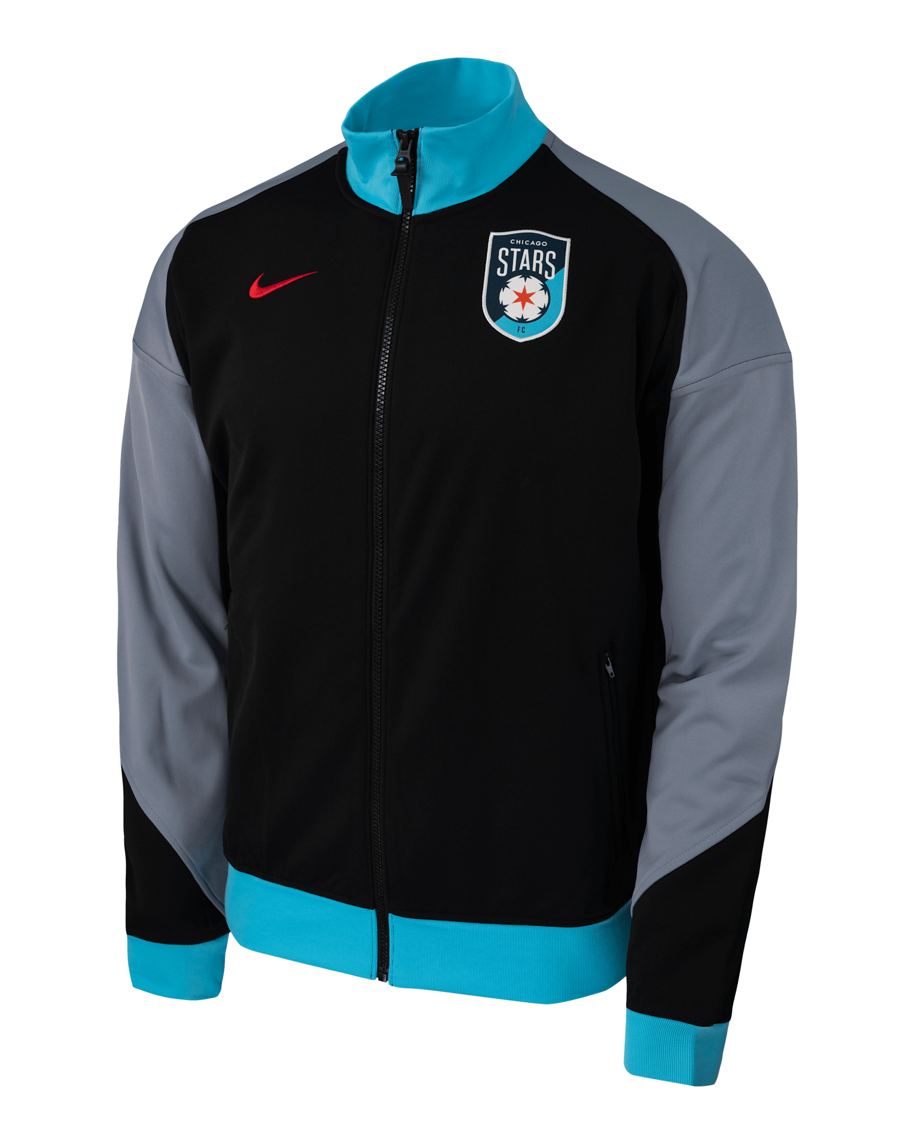Chicago Stars FC Nike NWSL Anthem Jacket - Black