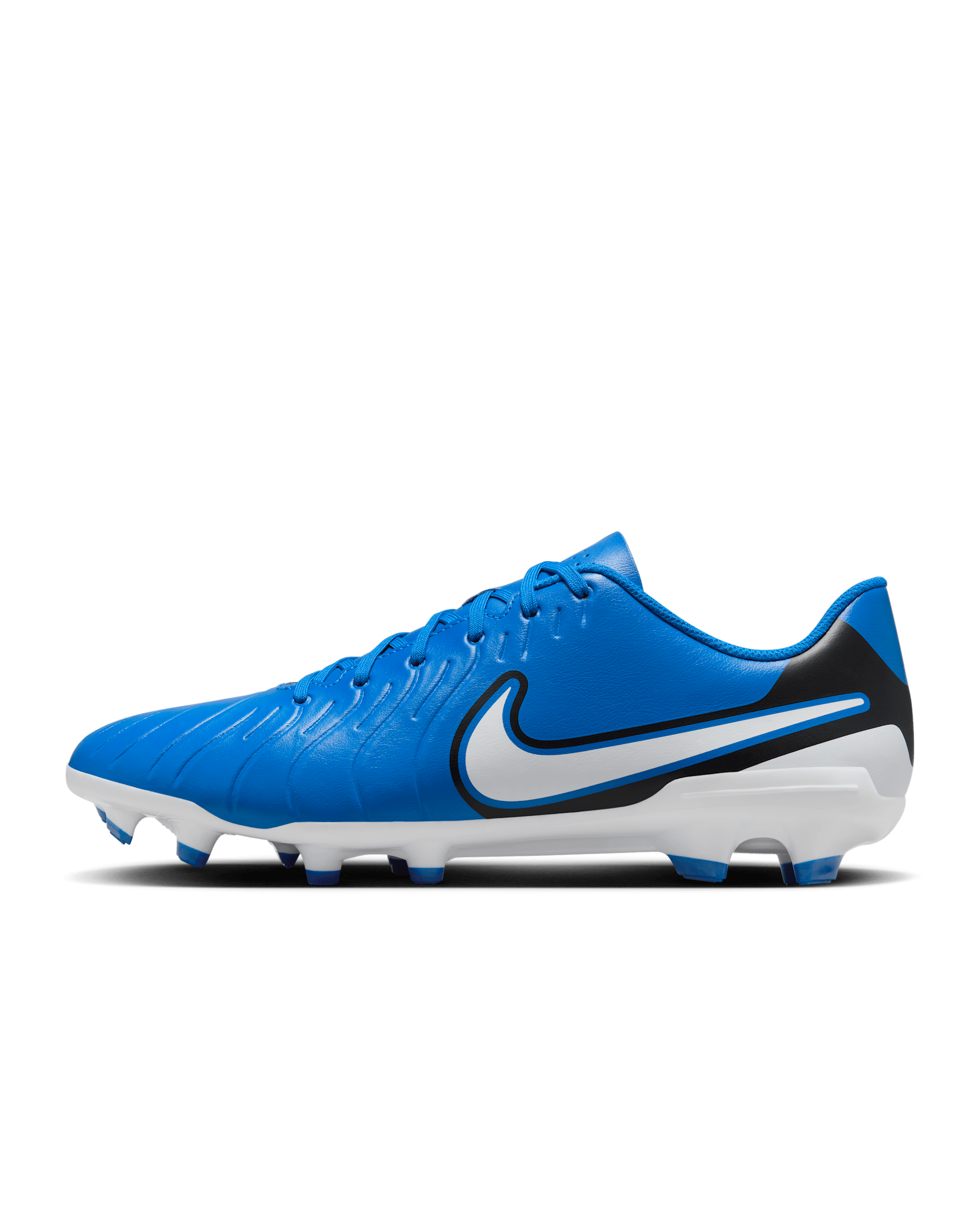Nike Tiempo Legend 10 Club Low-Top-Fußballschuh für verschiedene Böden - Soar/Weiß