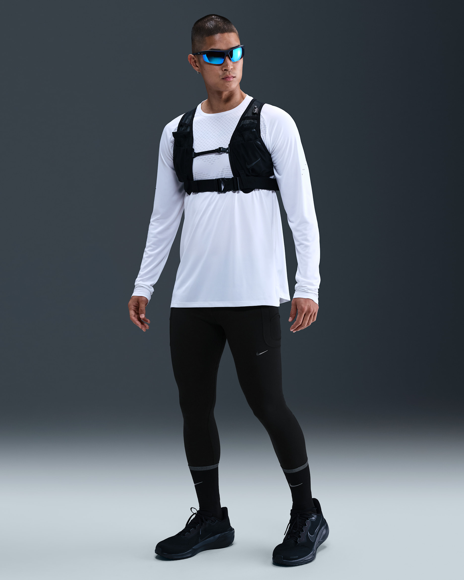 Nike Pinnacle Men's Running Tights - Black