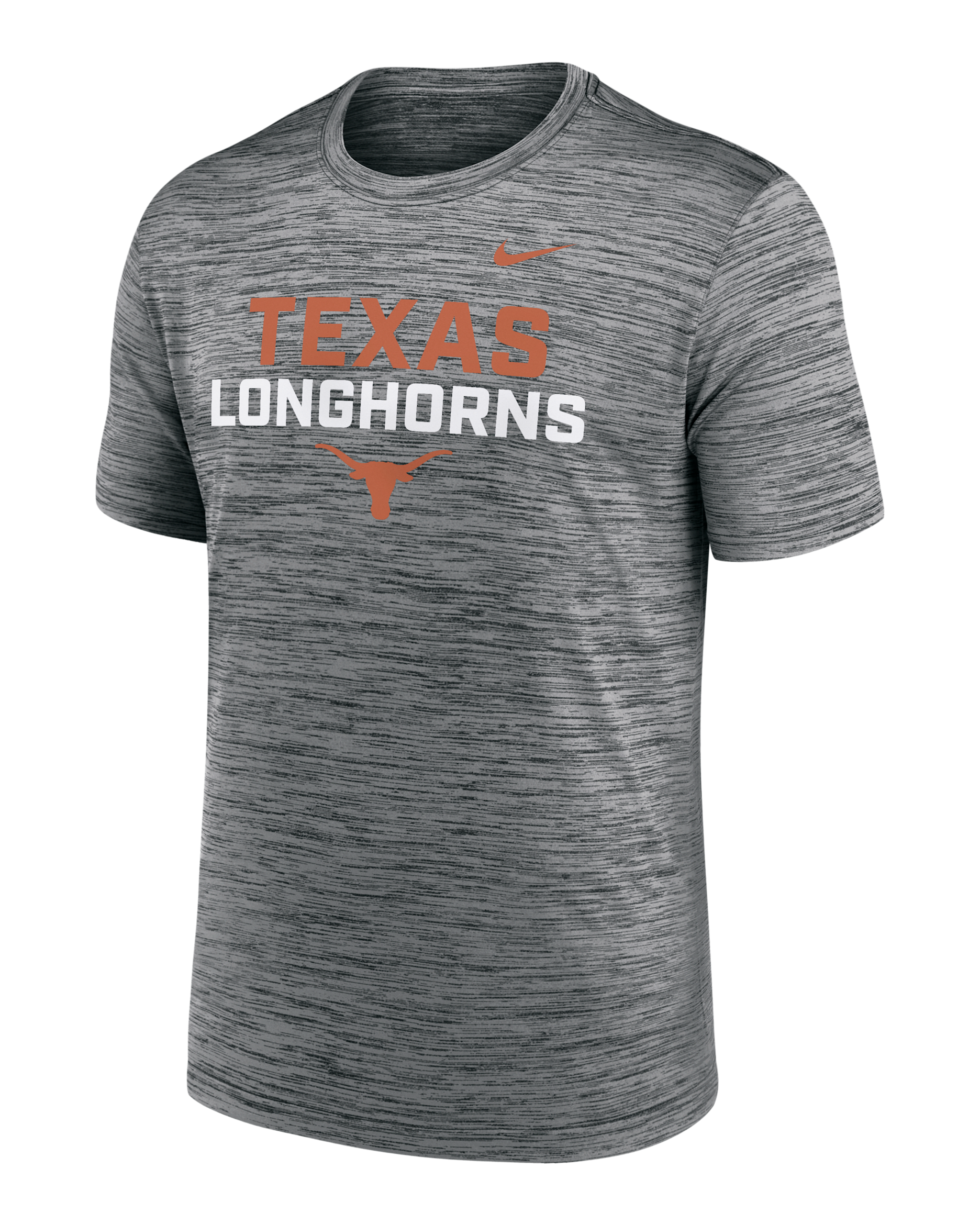 Texas Campus Center Stack Velocity Men's Nike Dri-FIT College T-Shirt - Anthracite