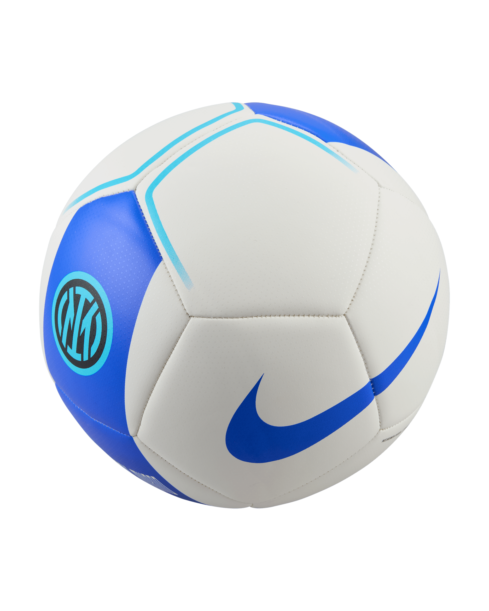 Inter de Milán 2025/2026 Balón Nike Pitch - Blanco/Lyon Blue/Blue Void/Lyon Blue
