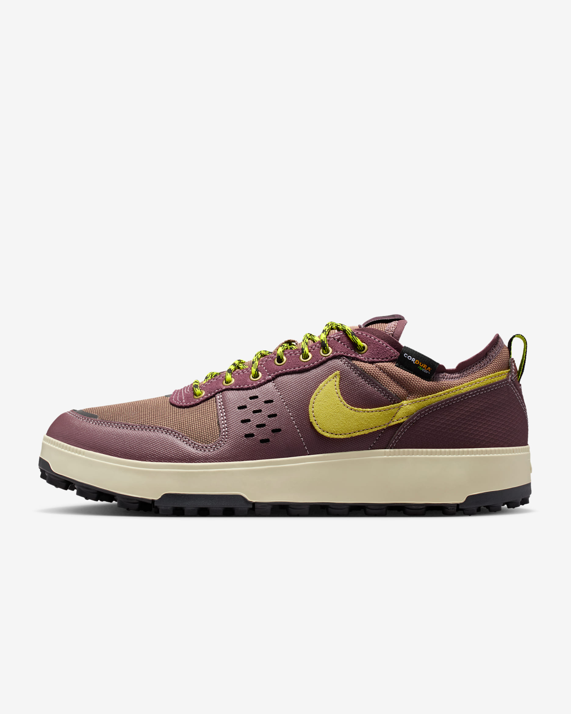 Nike C1TY Premium Men's Shoes - Tattoo/Mink Brown/Light Violet Ore/Sonic Yellow
