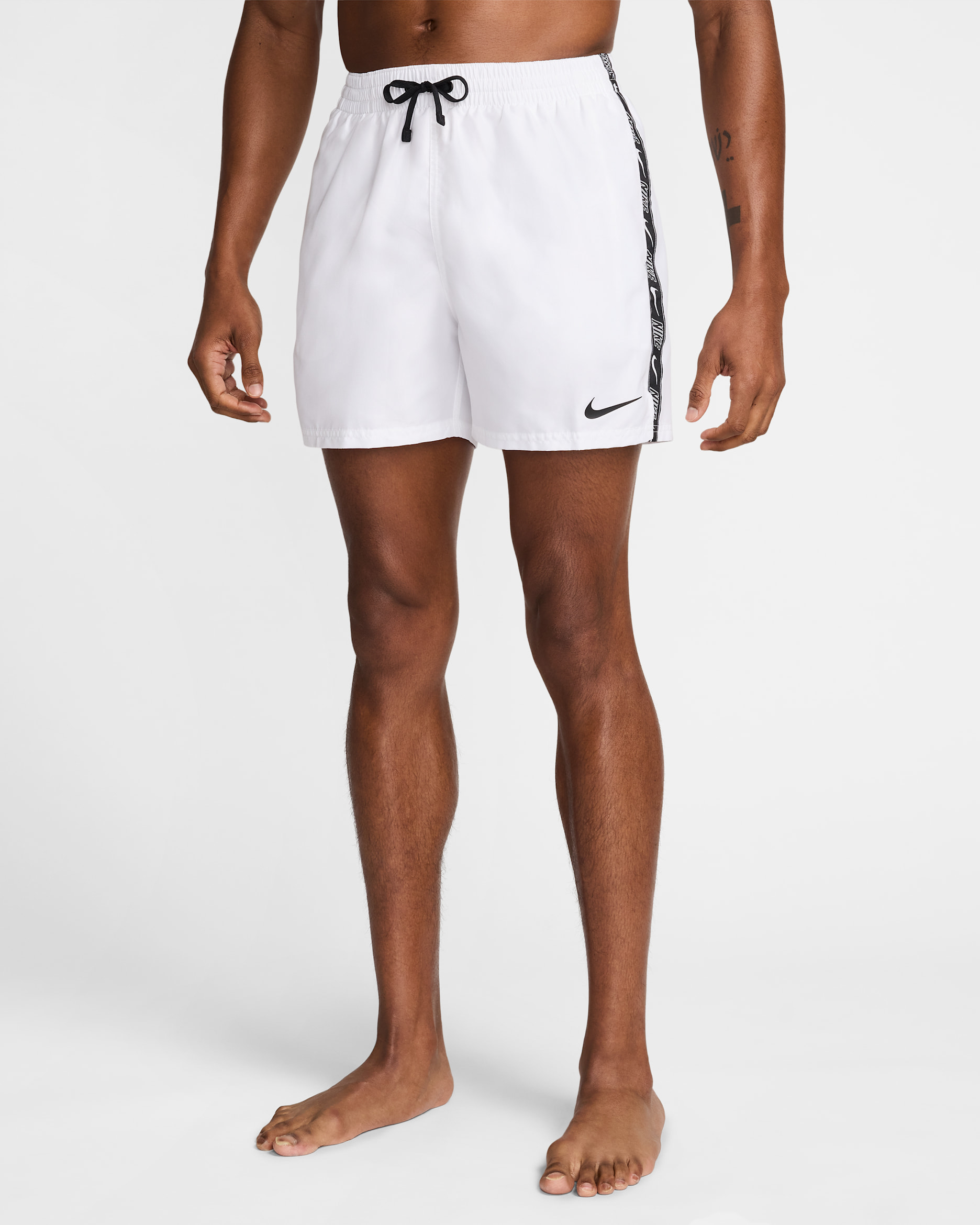 Shorts de voleibol de 13 cm para hombre Nike Swim - Blanco