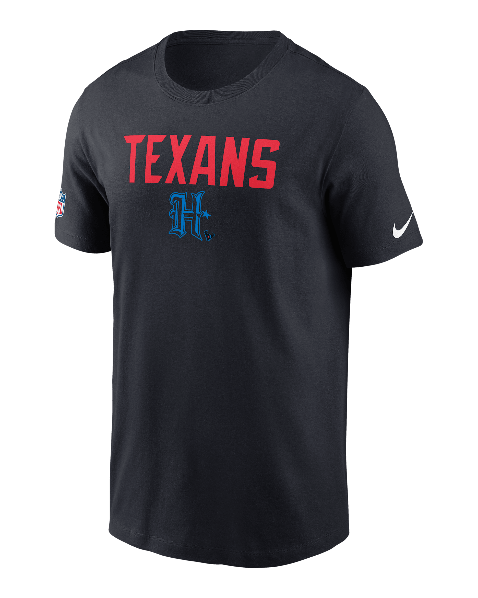 Houston Texans Alt Onside Conversion Men's Nike Dri-FIT NFL T-Shirt - Blue