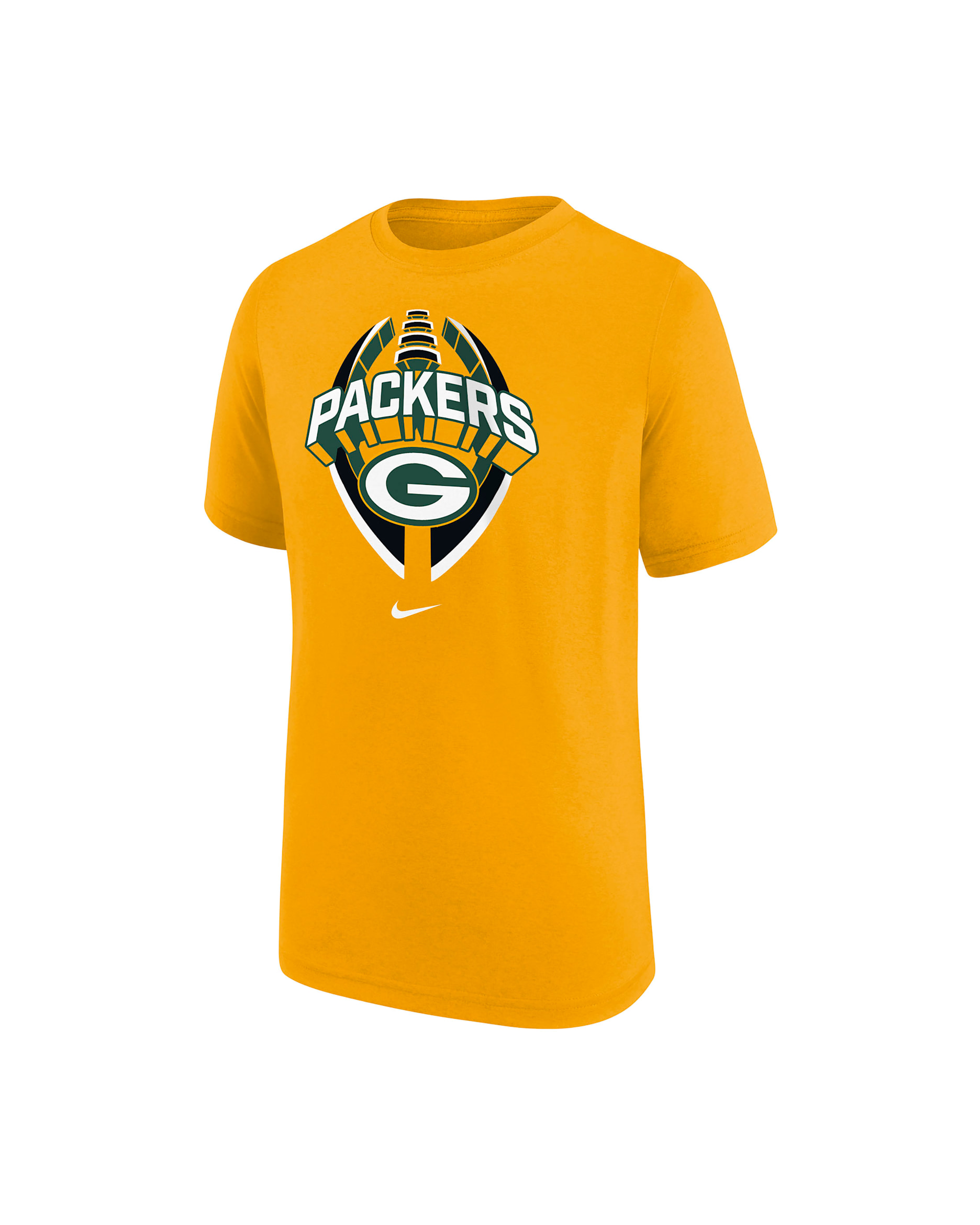 Green Bay Packers Legend Icon Big Kids’ Nike Dri-FIT NFL T-Shirt - Gold