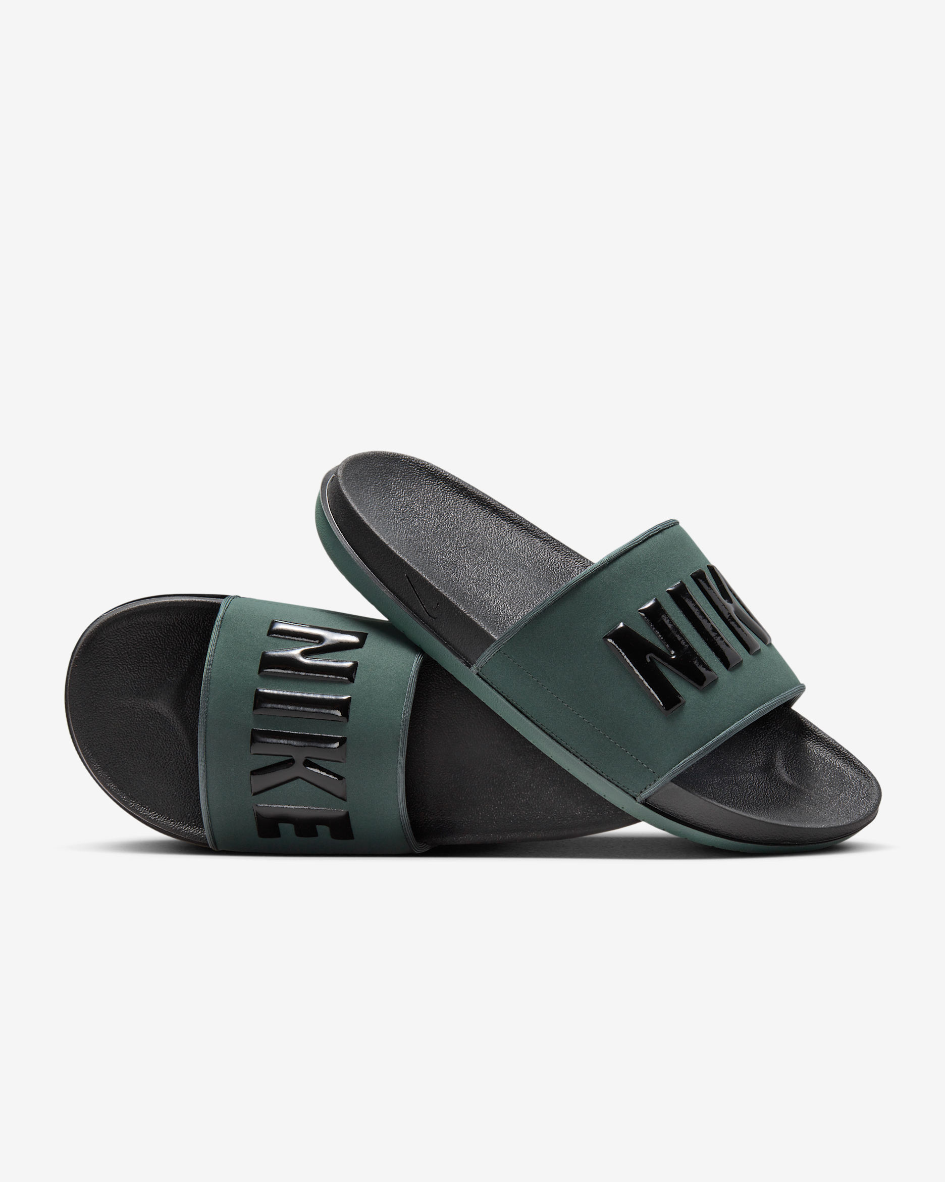 Nike Offcourt Men's Slides - Vintage Green/Black/Black