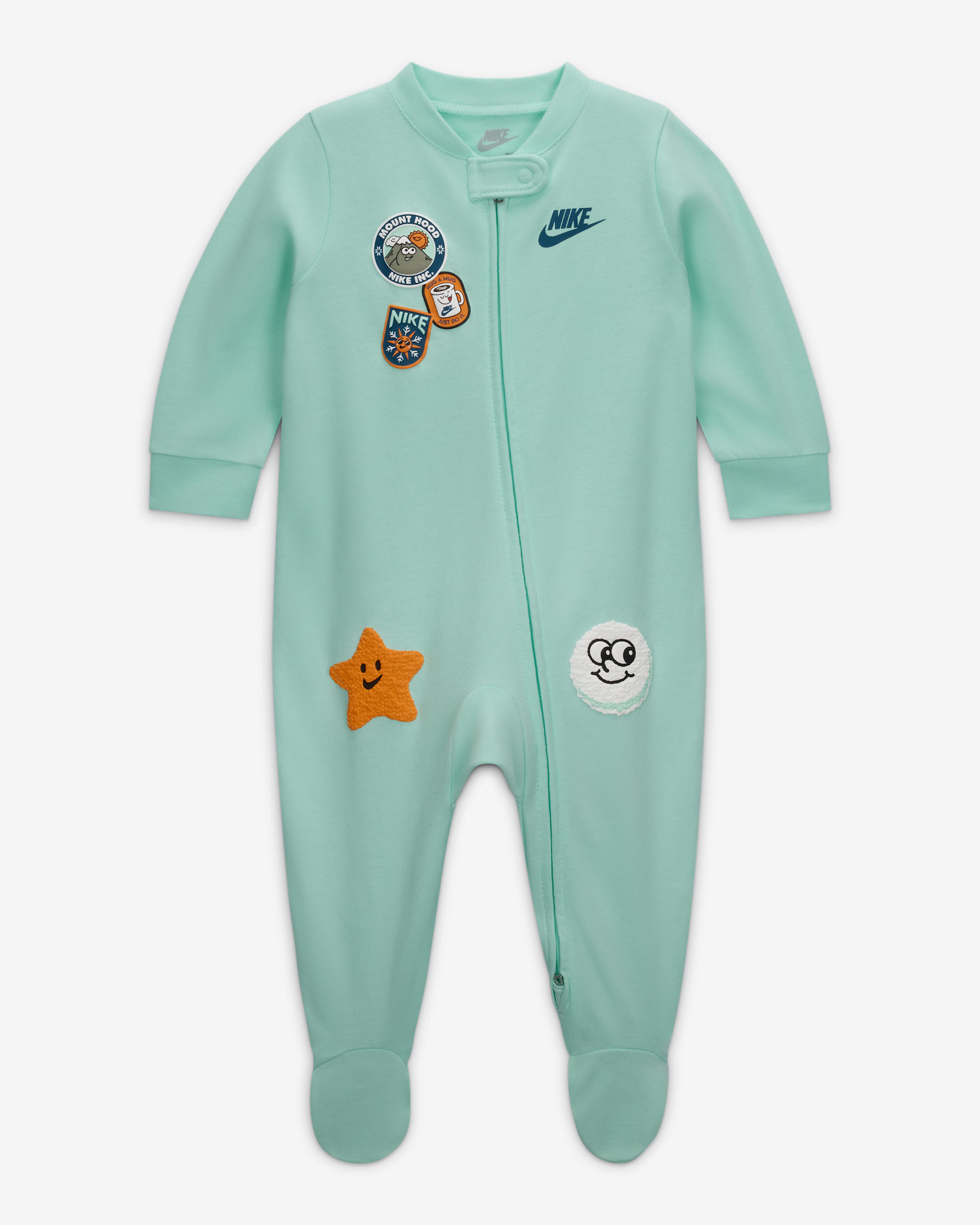 Mono completo para bebé (0-9M) Nike - Espuma menta