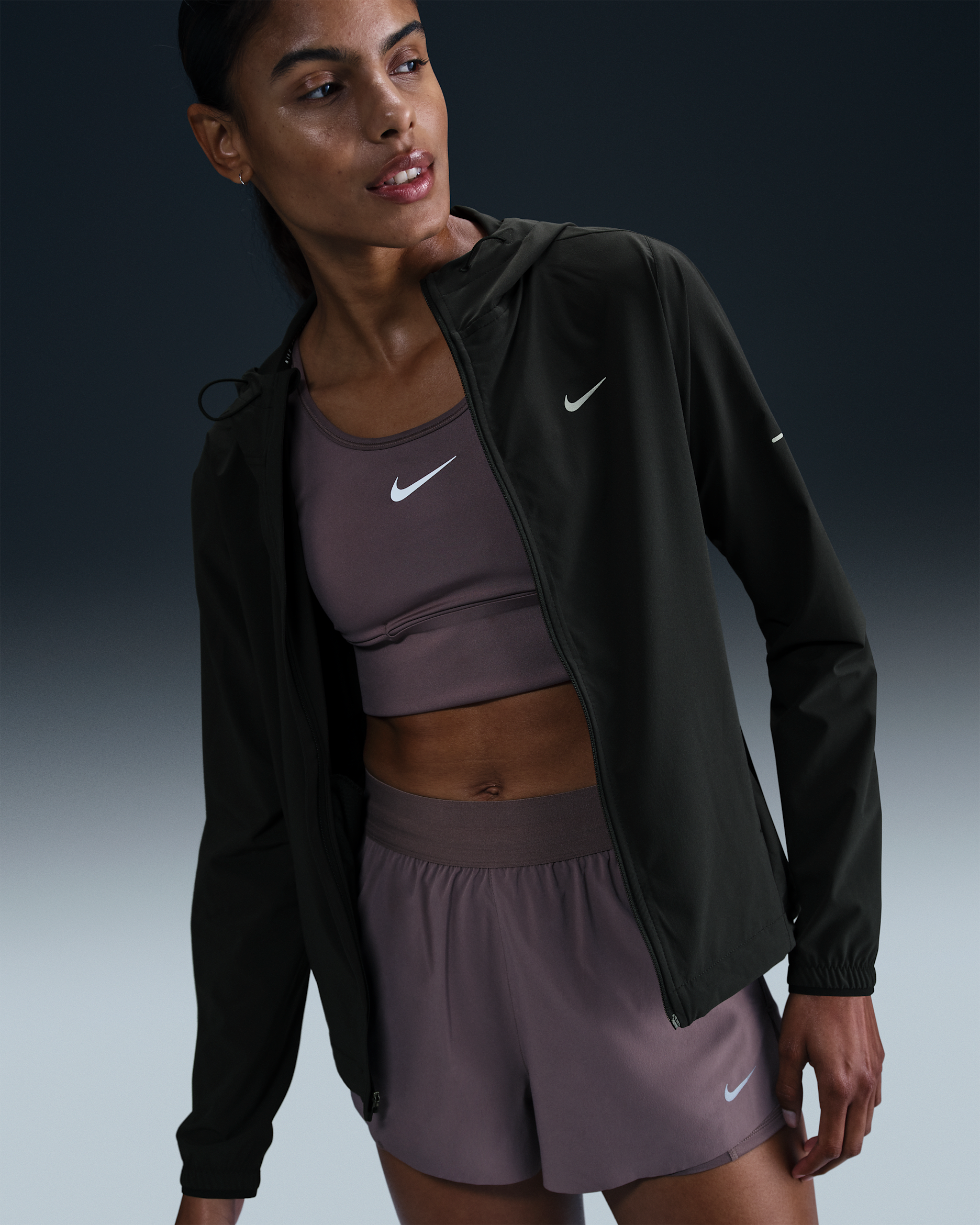 Nike Swift Women's Repel Packable Running Jacket - Black