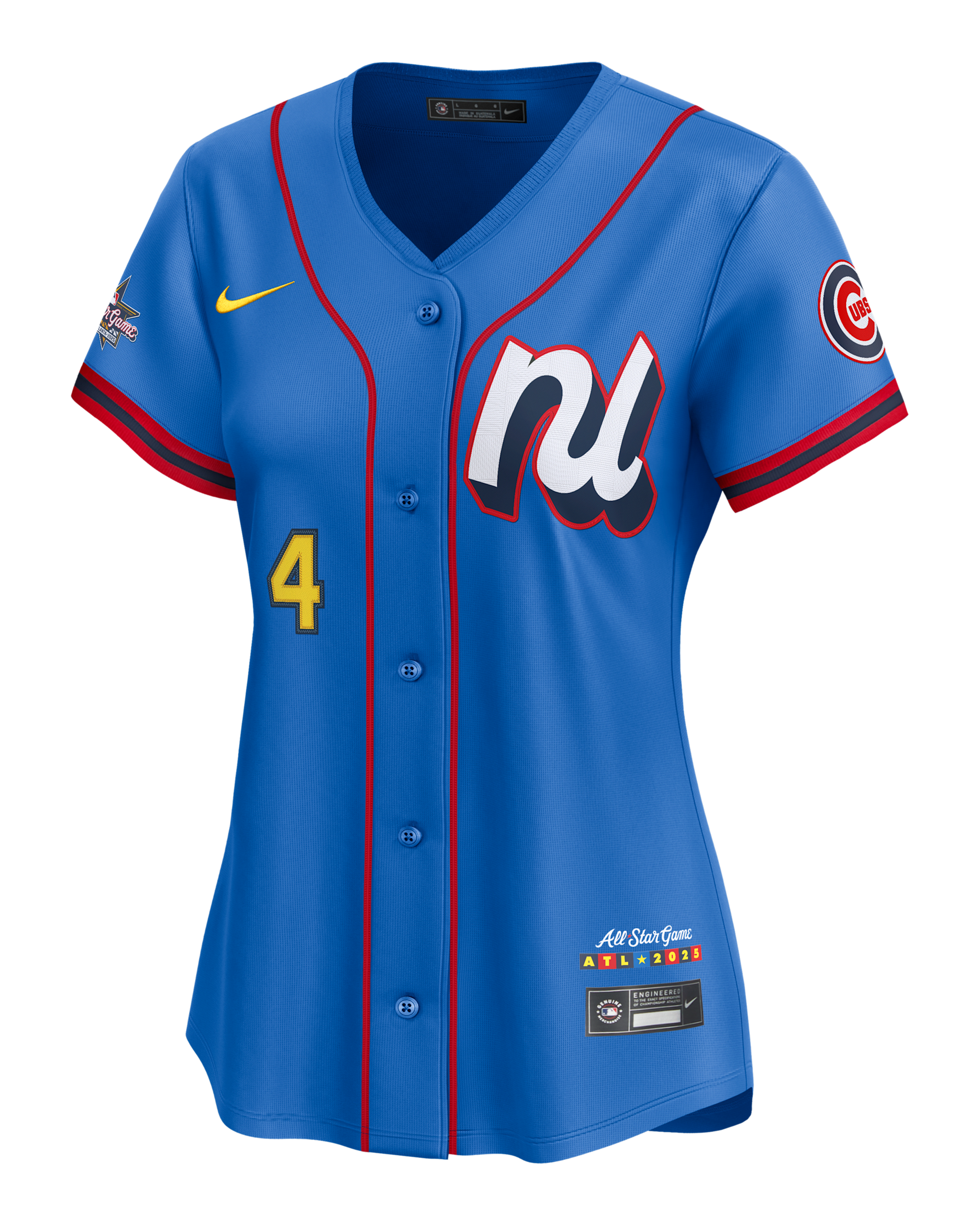 Pete Crow-Armstrong National League 2025 All-Star Game Women’s Nike Dri-FIT MLB Limited Jersey - Blue