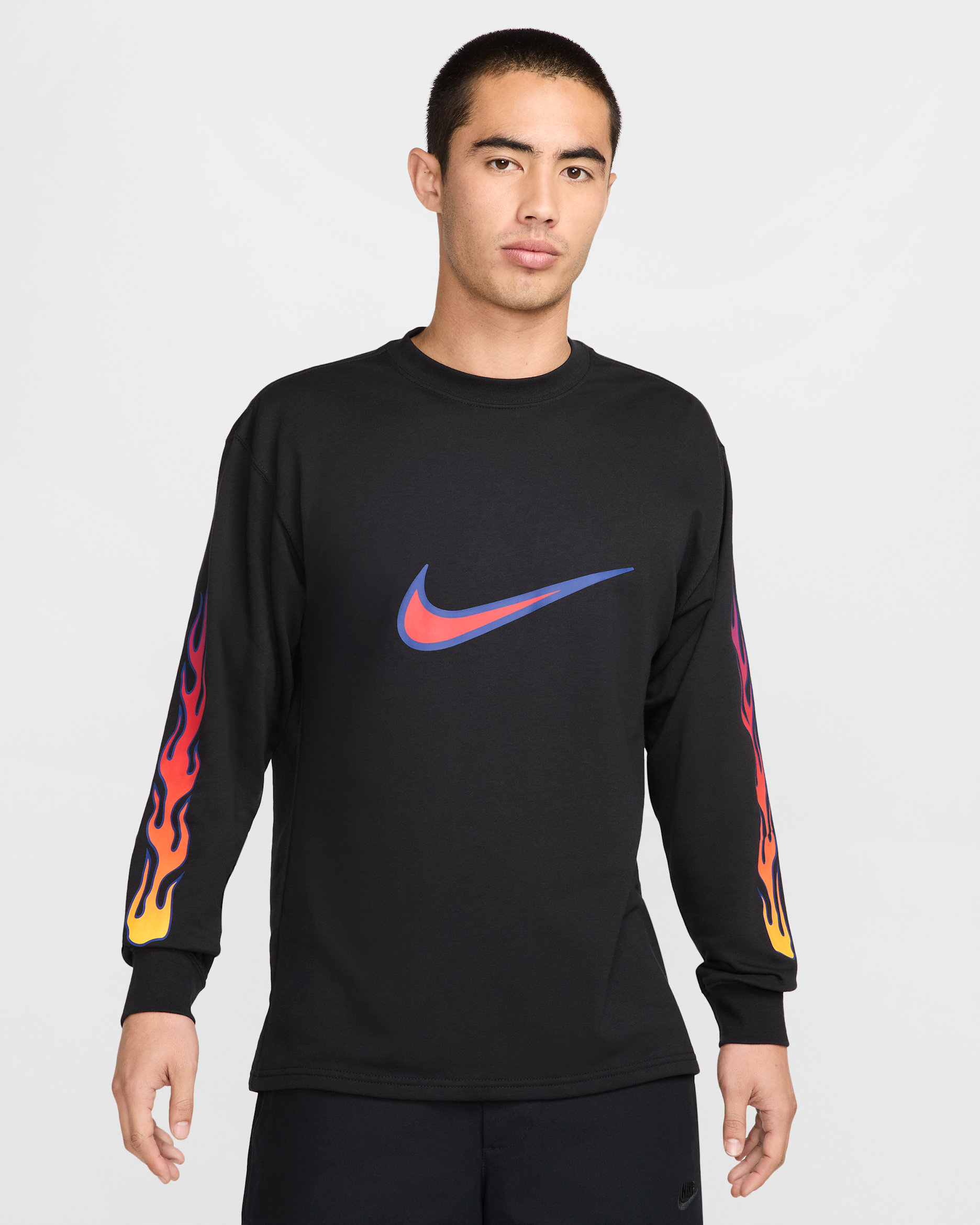 L 黒 NIKE ナイキ スポーツウェア ロンTシャツ ロングスリーブ メンズ 陸上&frasl;ランニング 長袖Tシャツ ナイキ ライズ 365 L&frasl;S CJ5425010 （ブラック）