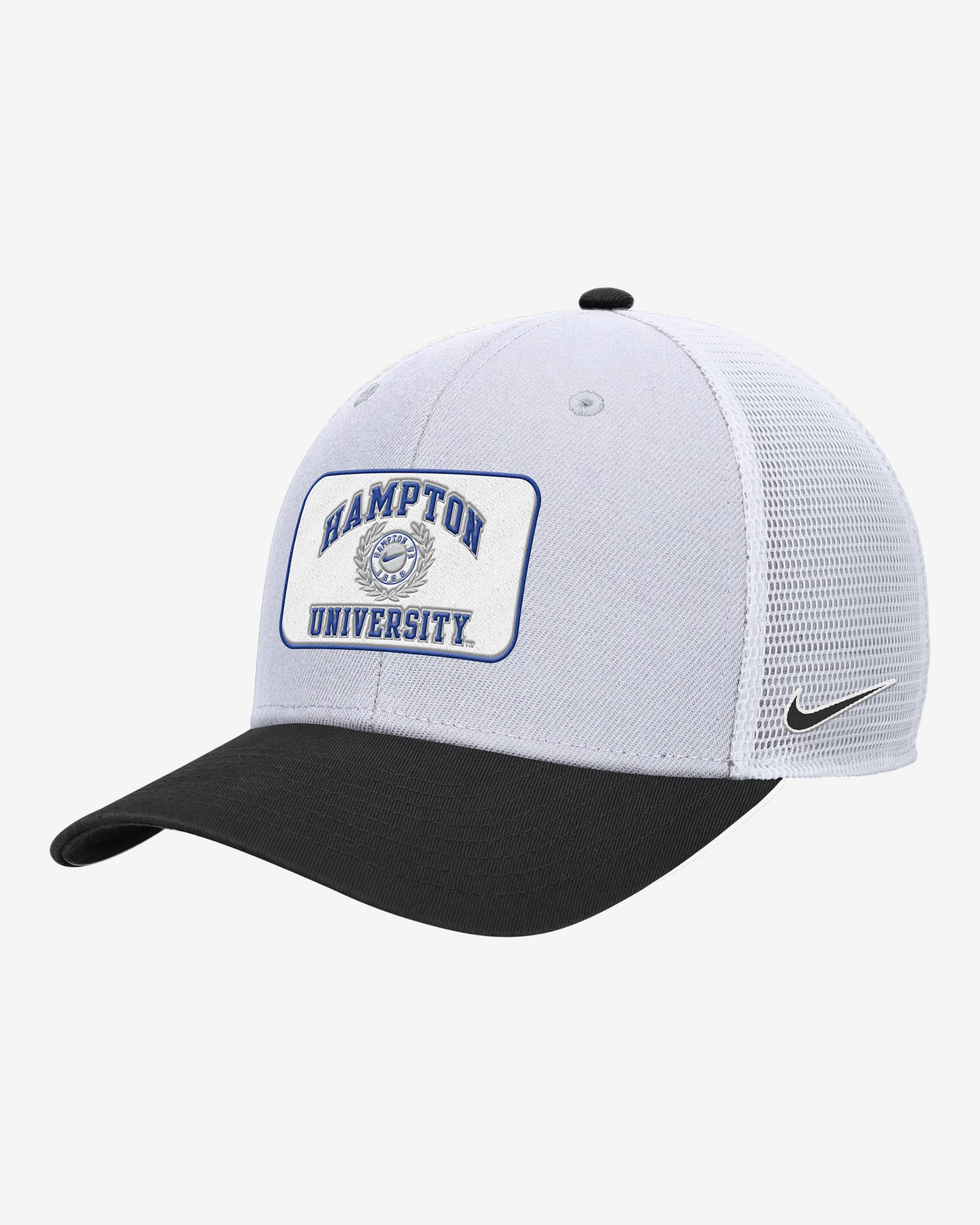 Gorra de rejilla universitaria Nike Hampton Rise - Blanco