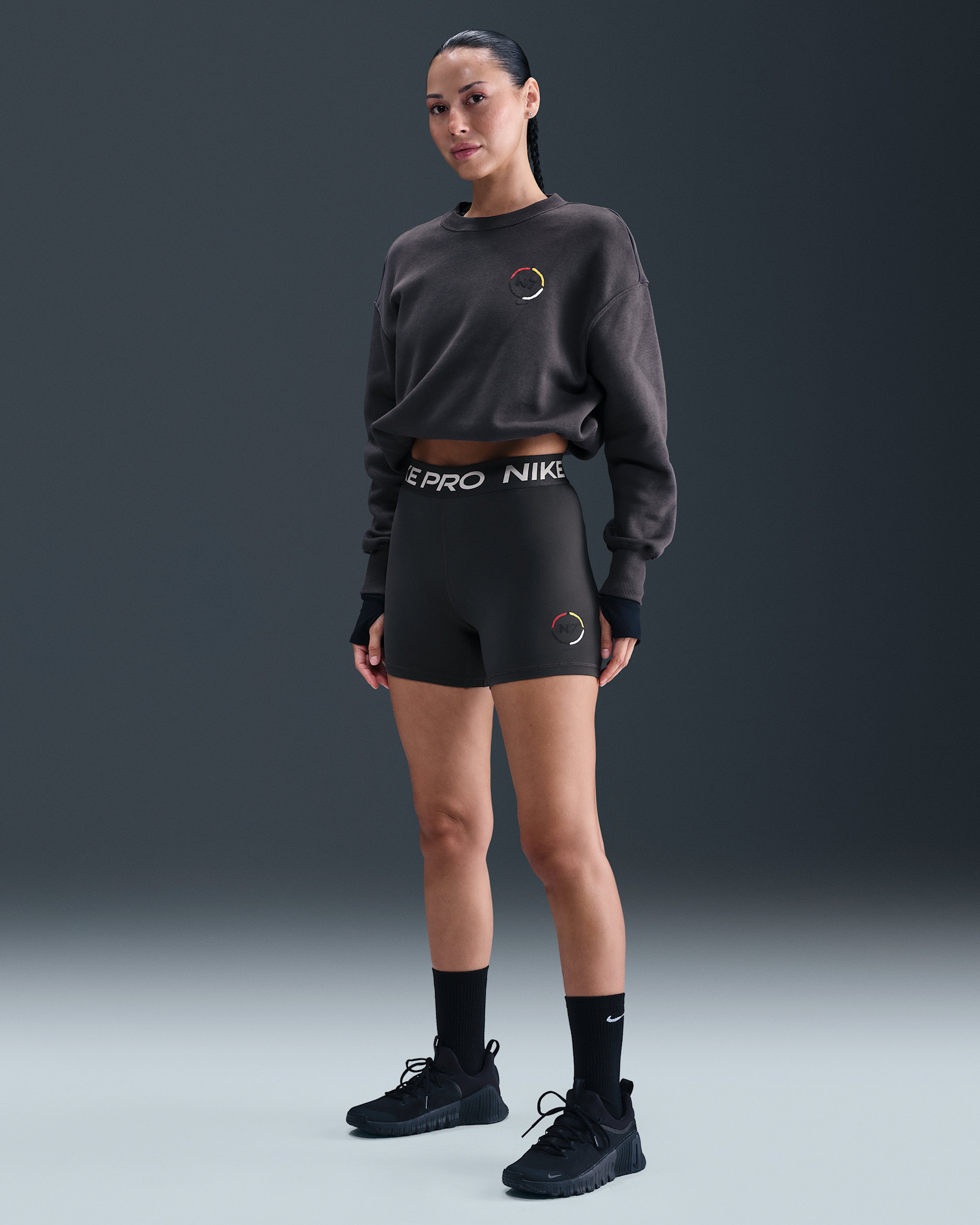 Nike Pro N7 Women's 5" Shorts - Anthracite