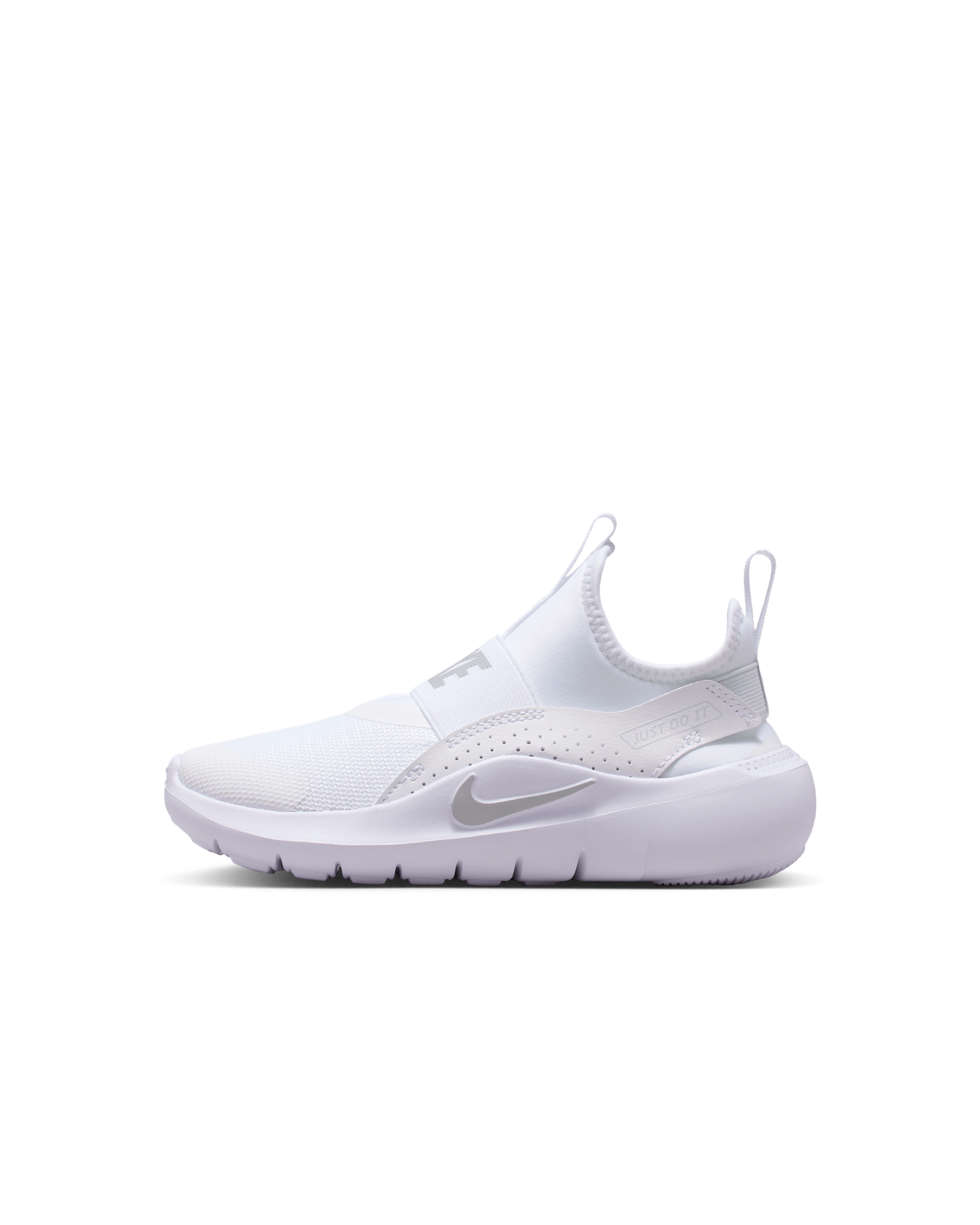 Nike Flex Runner 4 Little Kids' Shoes - White/White/Platinum Tint