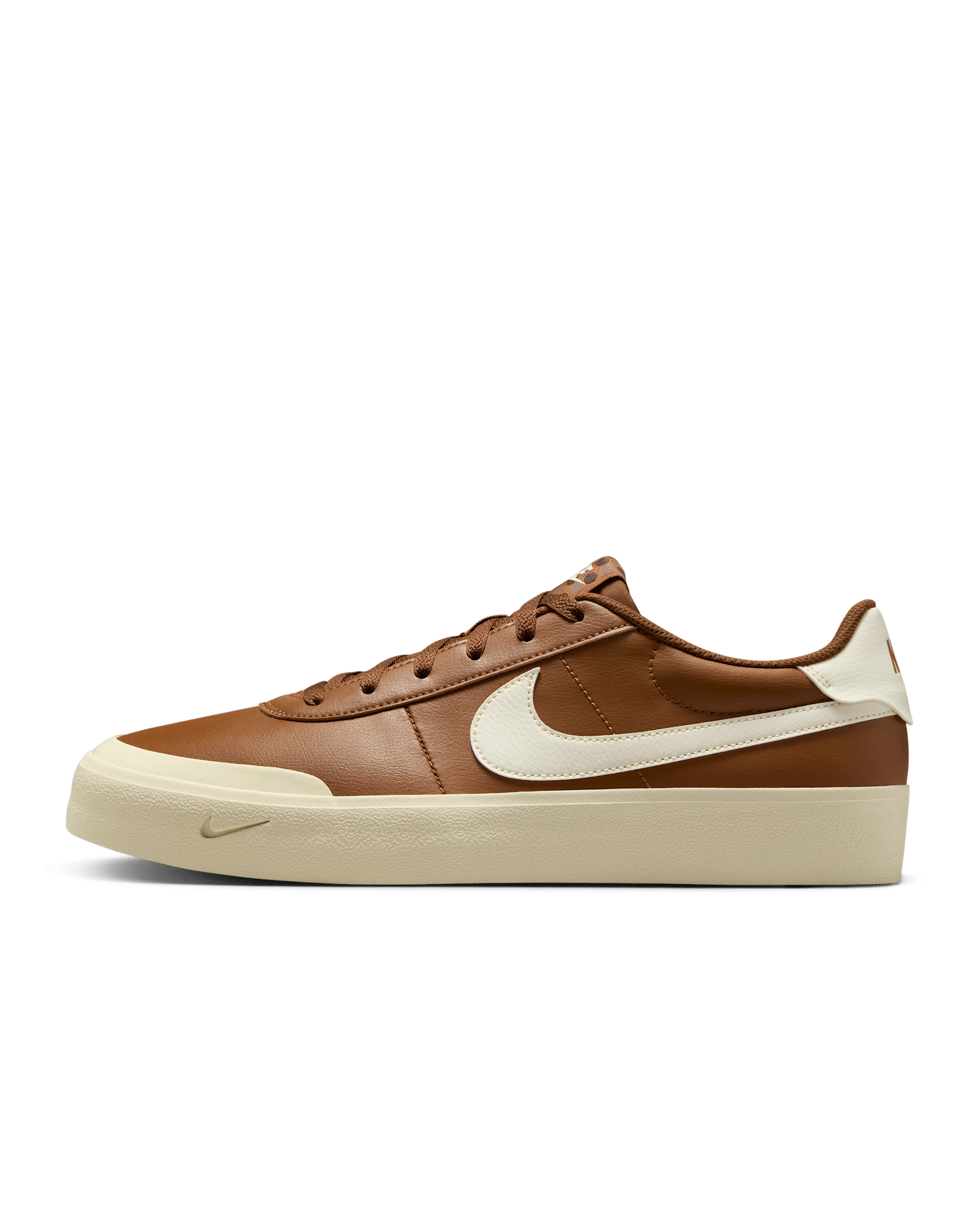Tenis para hombre Nike Court Shot - Tostado británico claro/Leche de coco/Marrón pista/Perla suave