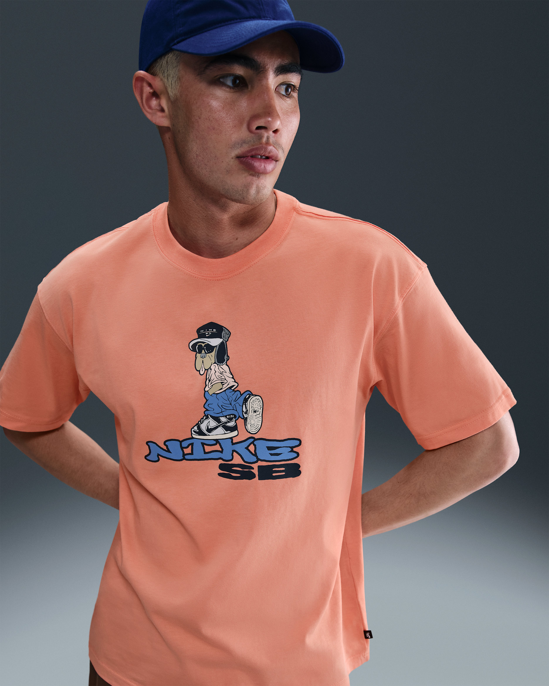 Nike SB Max90 Skate T-Shirt - Apricot Agate