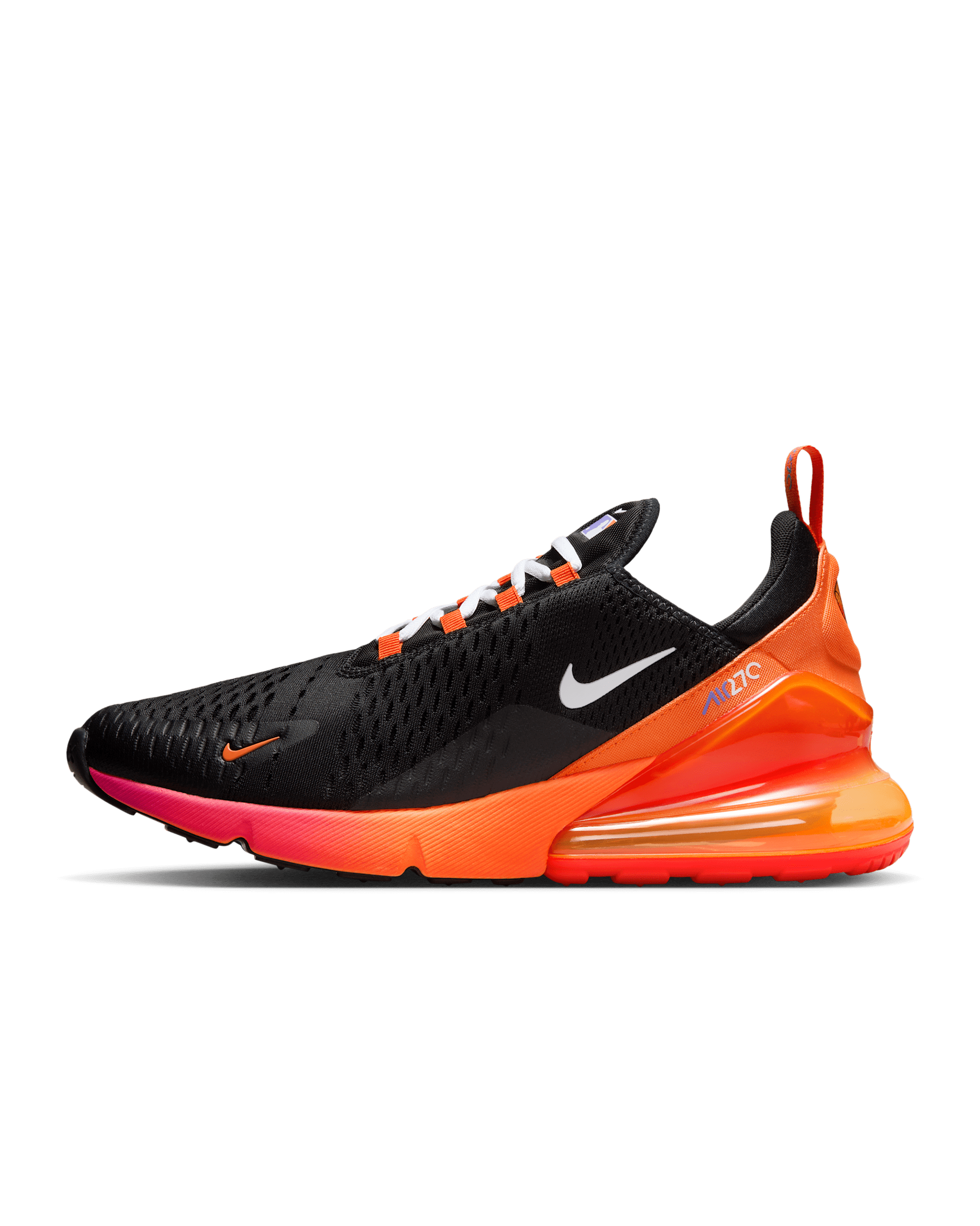 San Francisco Giants Nike Air Max 270 Men's Shoes - Black/Electro Orange/White