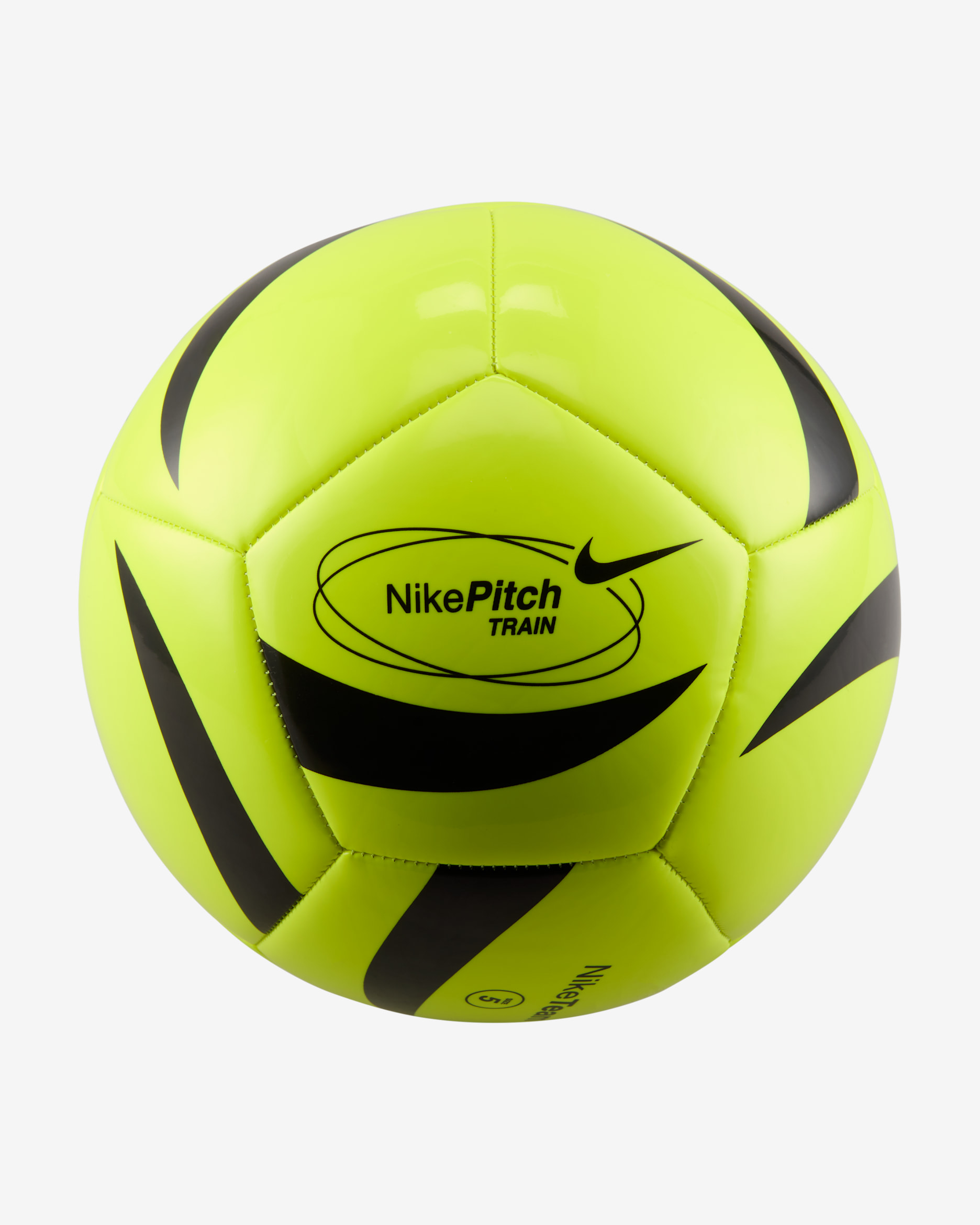 Balón de entrenamiento de fútbol Nike Pitch - Volt/Negro/Negro