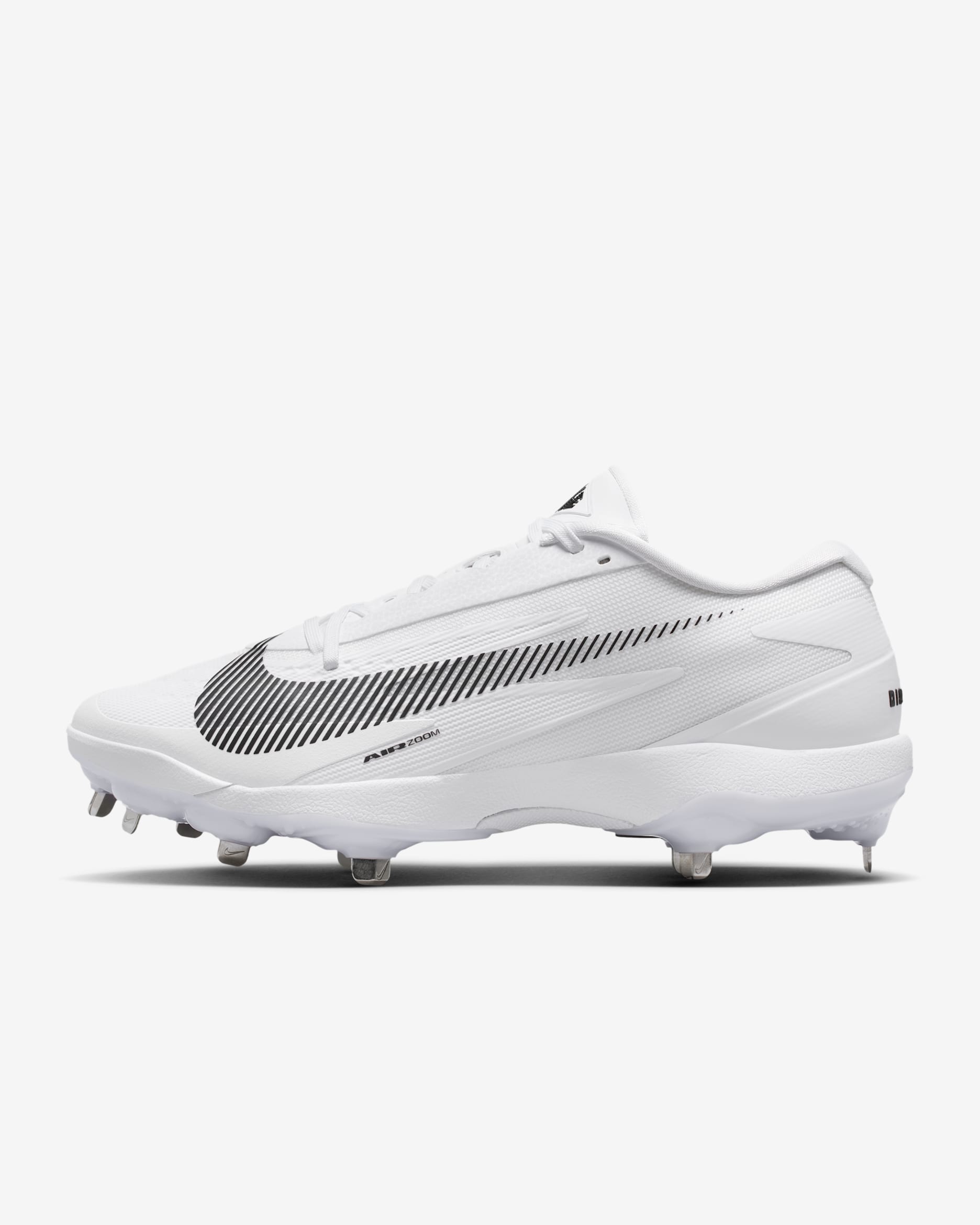 Nike Speed Low Baseball Metal Cleats - White/Black