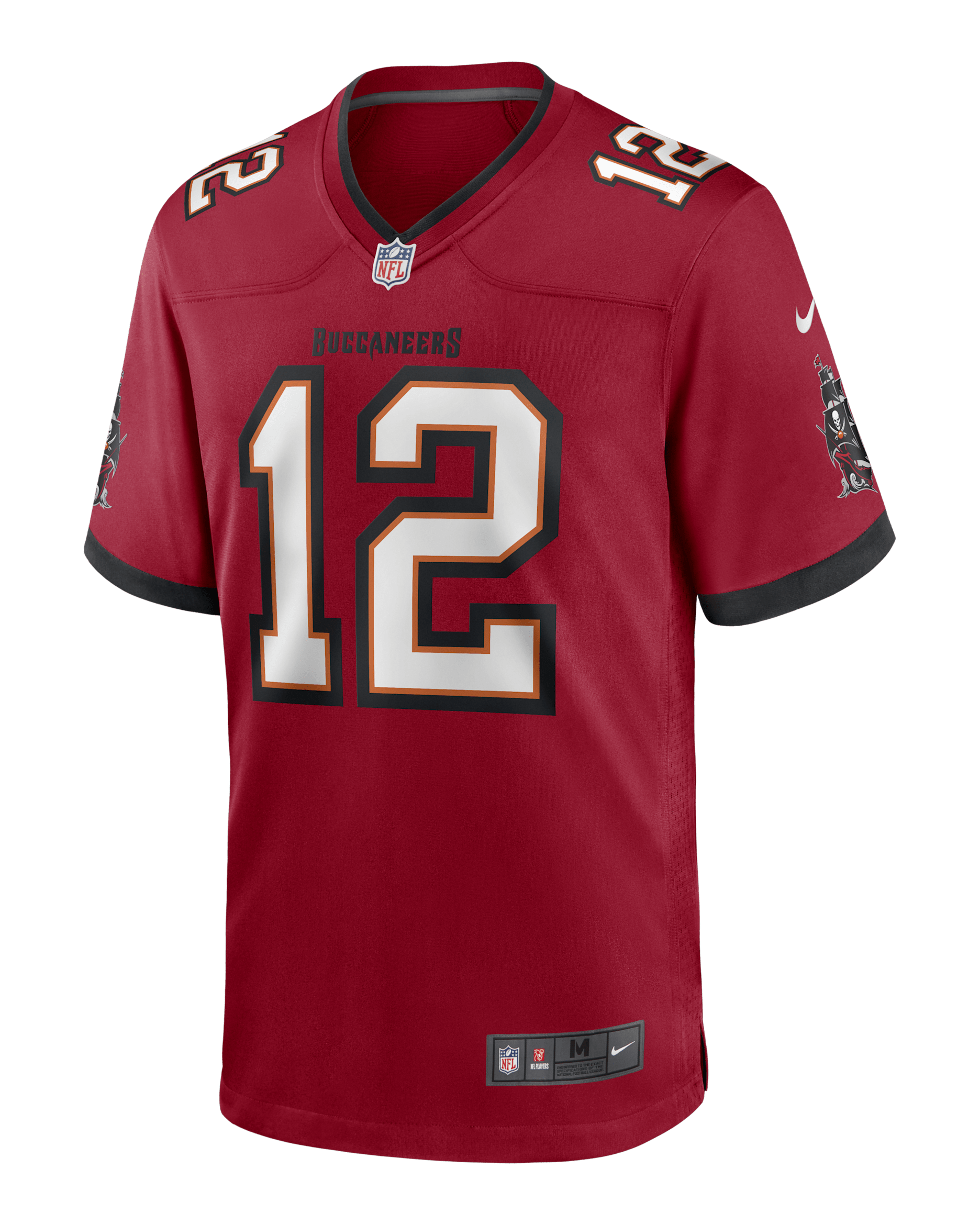 NFL Tampa Bay Buccaneers (Tom Brady) Spieltrikot für Herren - Gym Red/BRADY TOM
