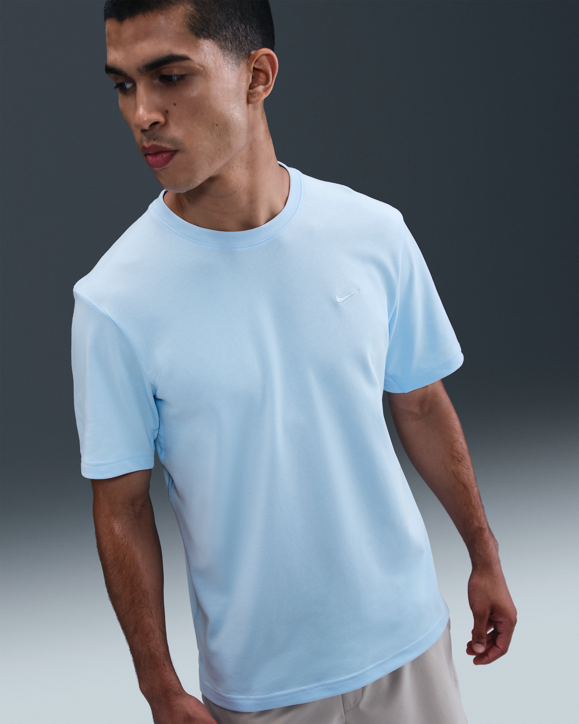 Nike Primary Camiseta Dri-FIT versátil de manga corta - Hombre - Celestine Blue/Celestine Blue
