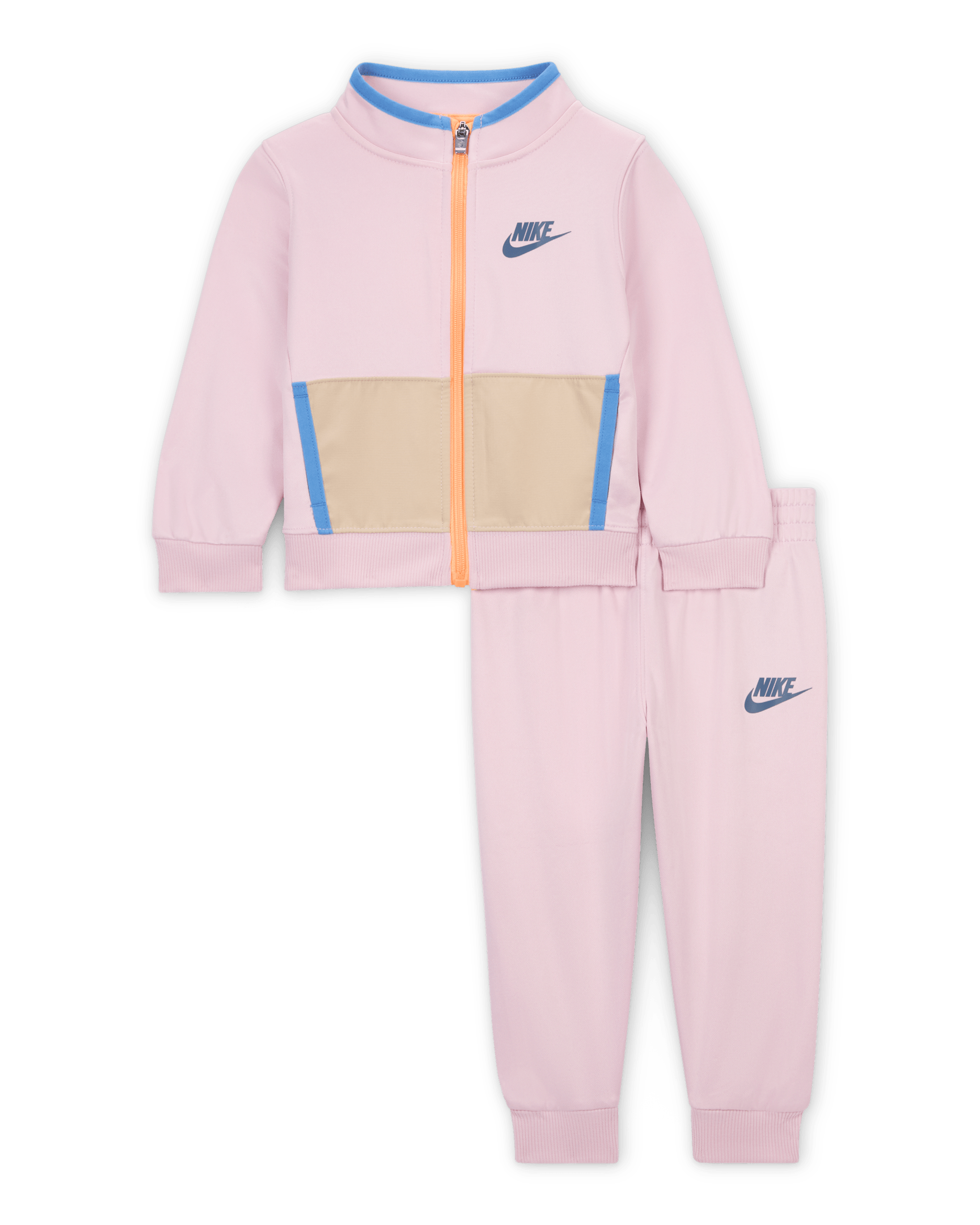 Nike Dri-FIT Baby 2-Piece Track Set - Pink Foam